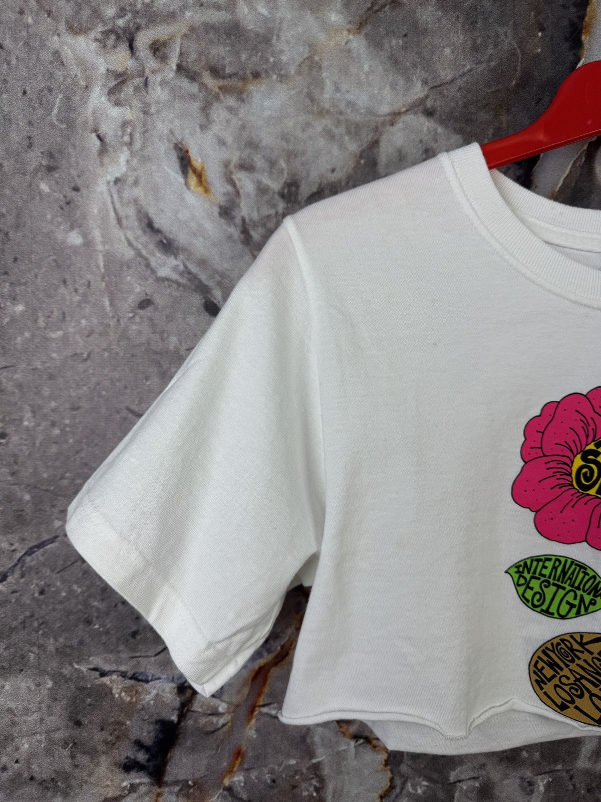 Stussy Women’s Stussy T-Shirt Top Streetwear Size XS Size XS / US 0-2 / IT 36-38 - 2 Thumbnail