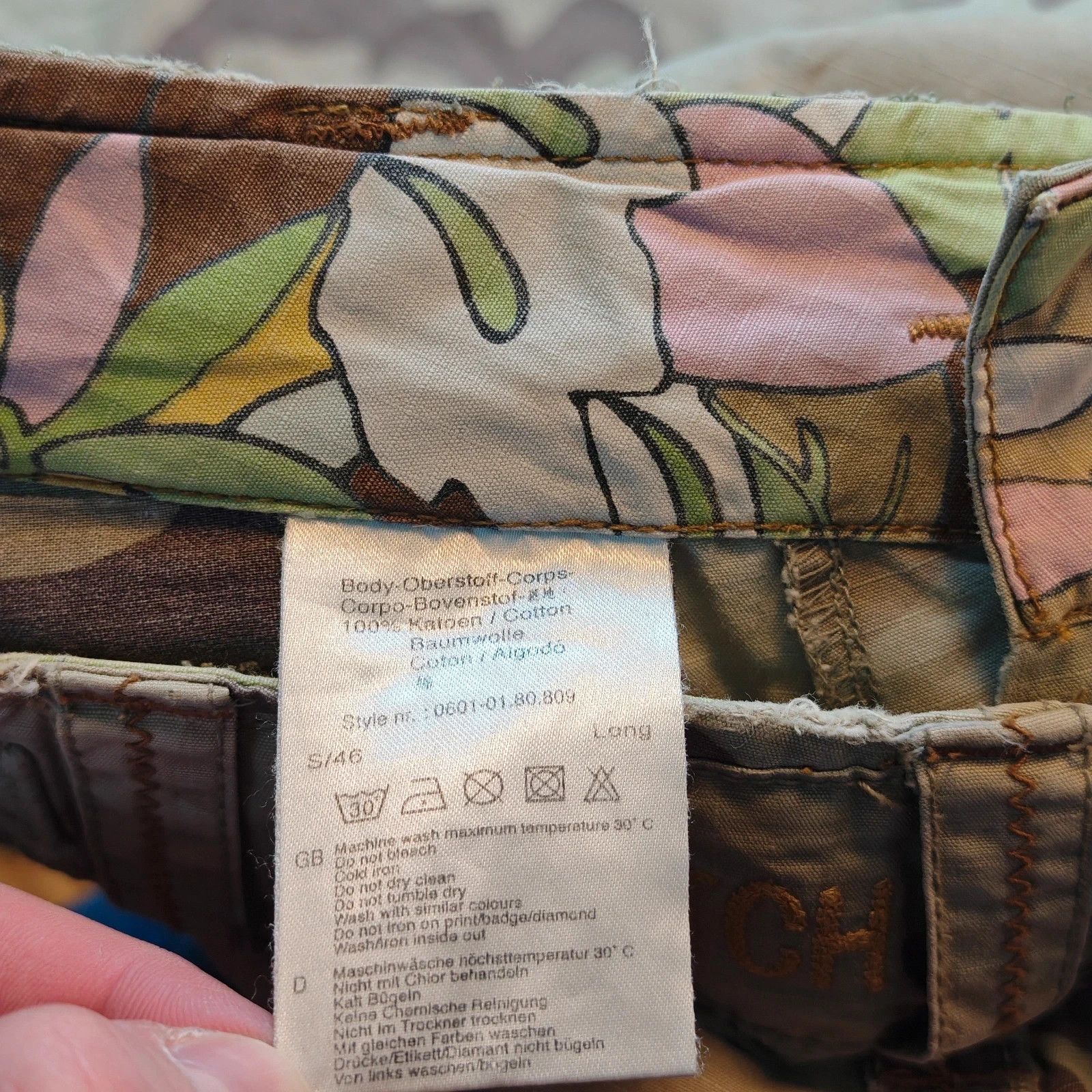 Scotch & Soda Scotch & Soda Cargo Pants Mens 32 straight utility camo Size US 32 / EU 48 - 10 Thumbnail