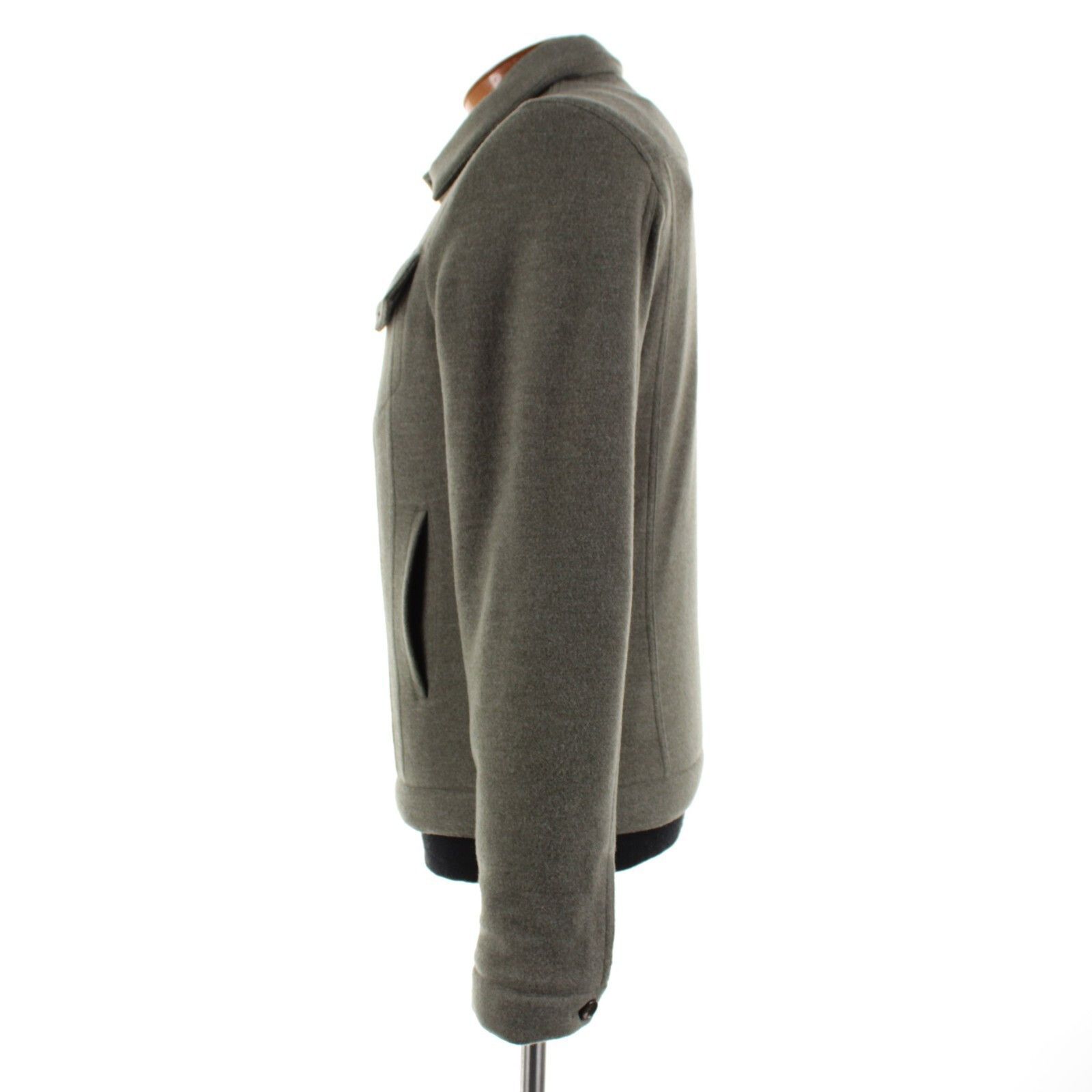 Luciano Barbera Luciano Barbera Jacket Size M US In Green Wool Size US M / EU 48-50 / 2 - 4 Thumbnail