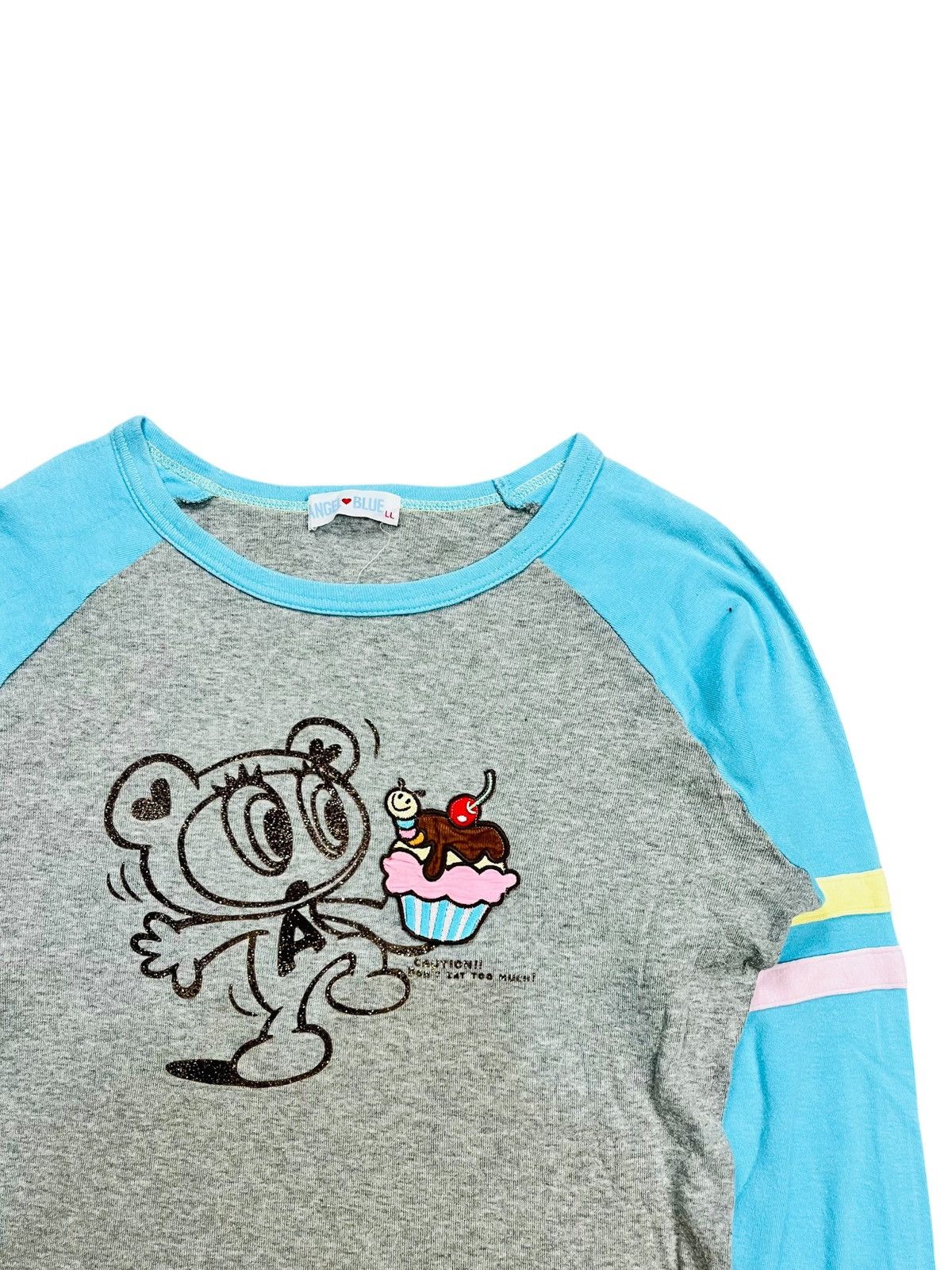 Angel Blue 2000s Angel Blue - Mascots & Cupcake Baby Tee Size M / US 6-8 / IT 42-44 - 5 Thumbnail