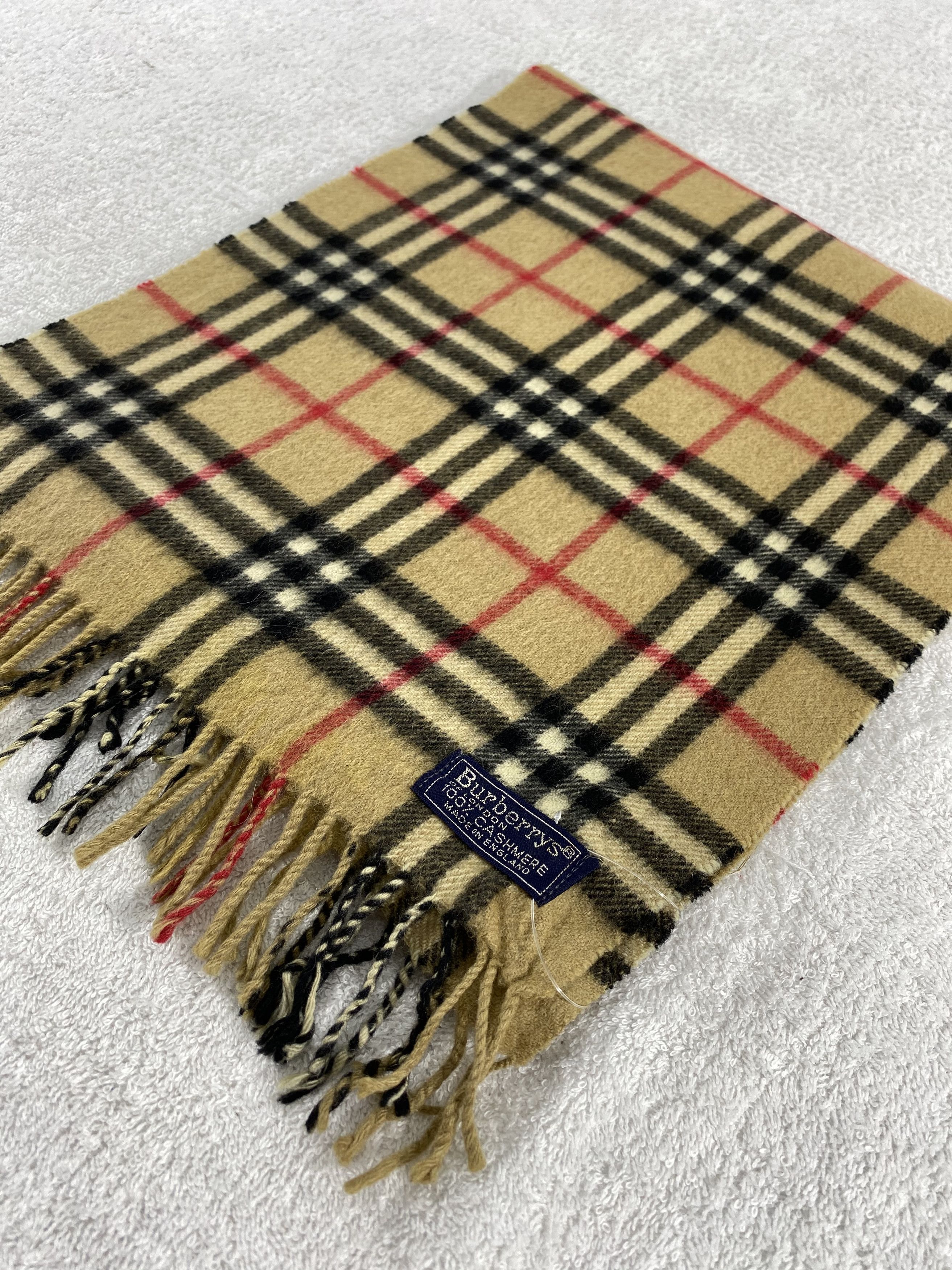 Burberry Vintage Burberry Scarf/Muffler/Neckwear MF697 Size ONE SIZE - 3 Thumbnail