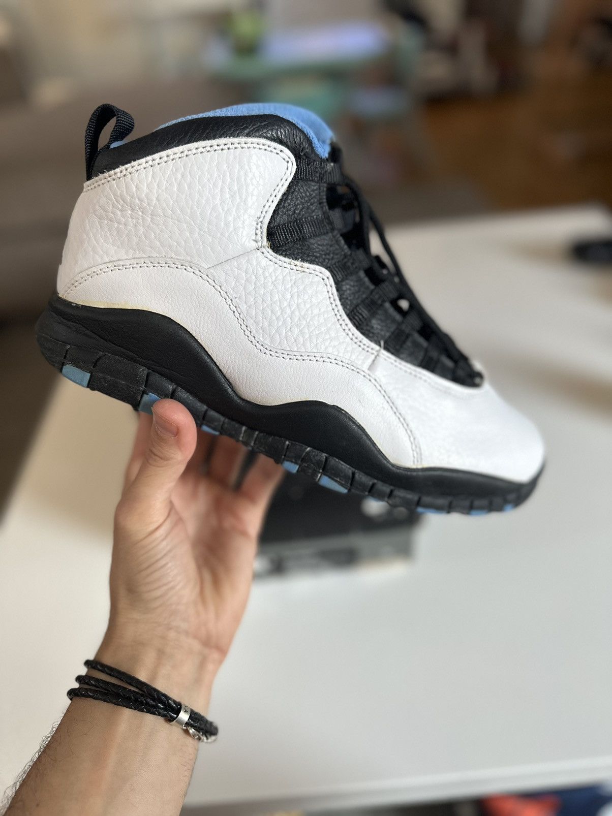 Jordan Brand × Nike Jordan 10 OG Charlotte Hornets (1994) - sz 8.5 Size US 8.5 / EU 41-42 - 4 Thumbnail