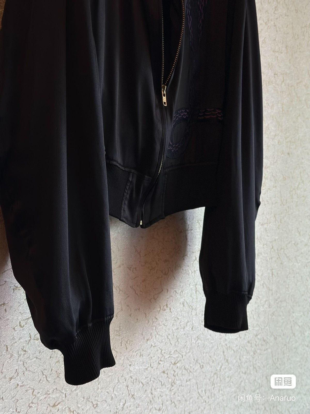 Yohji Yamamoto Yohji Yamamoto Pour Homme SS93 Snake Embroidered Silk Bomber Size US M / EU 48-50 / 2 - 5 Thumbnail