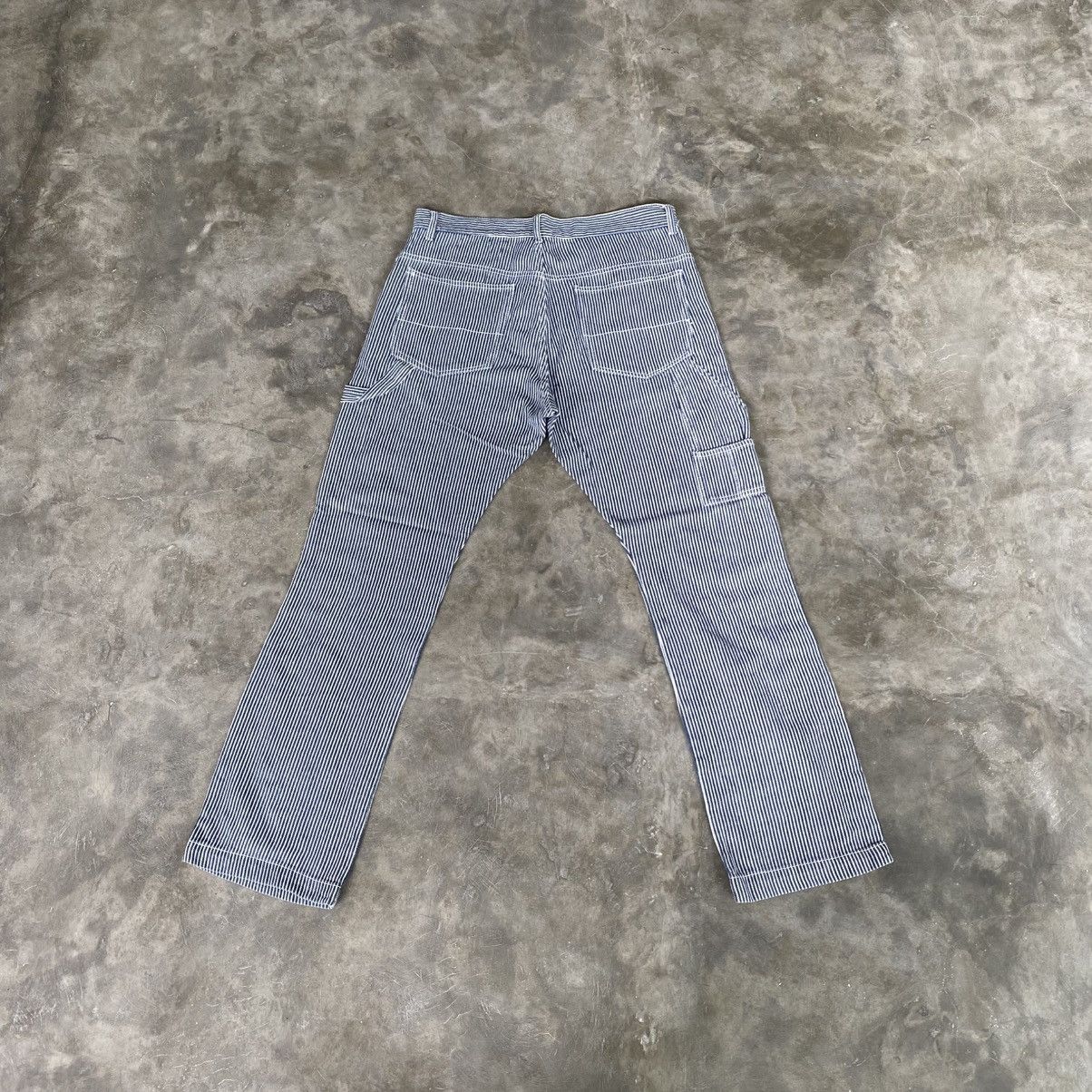 Issey Miyake 2000s Hickory Carpenter Pants Size US 33 - 4 Thumbnail