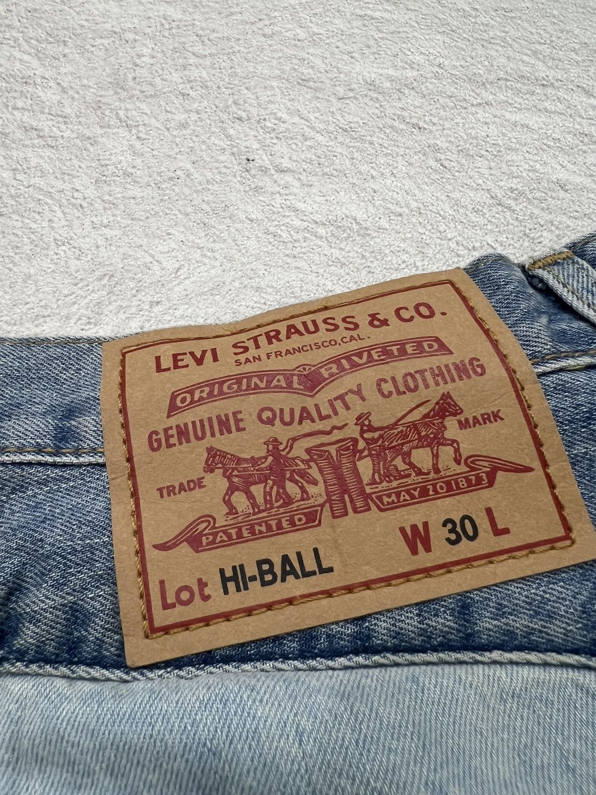 Hysteric Glamour × Undercover 2000s Levis Big E Twisted Panel Rebuild Jeans y2k Lgb Ifsix Size US 32 / EU 48 - 8 Thumbnail