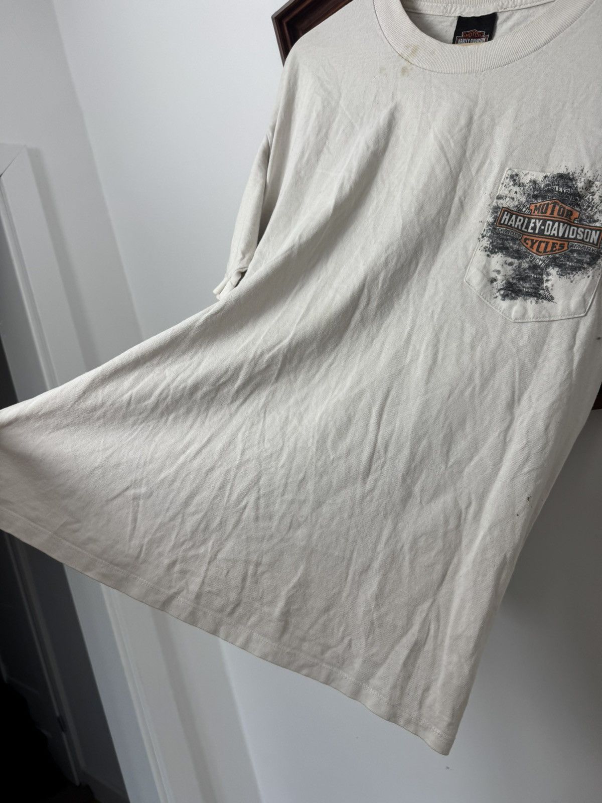 Harley Davidson Harley Davidson Vintage Y2k Tee Motor Cycles Racing Rare Size US L / EU 52-54 / 3 - 4 Thumbnail