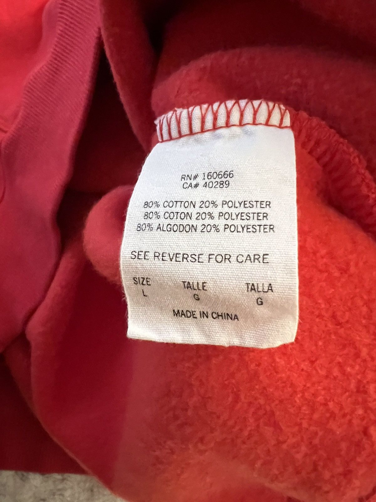Eric Emanuel × MLB RedSox Eric Emanuel EE Hoodie Size US M / EU 48-50 / 2 - 10 Thumbnail