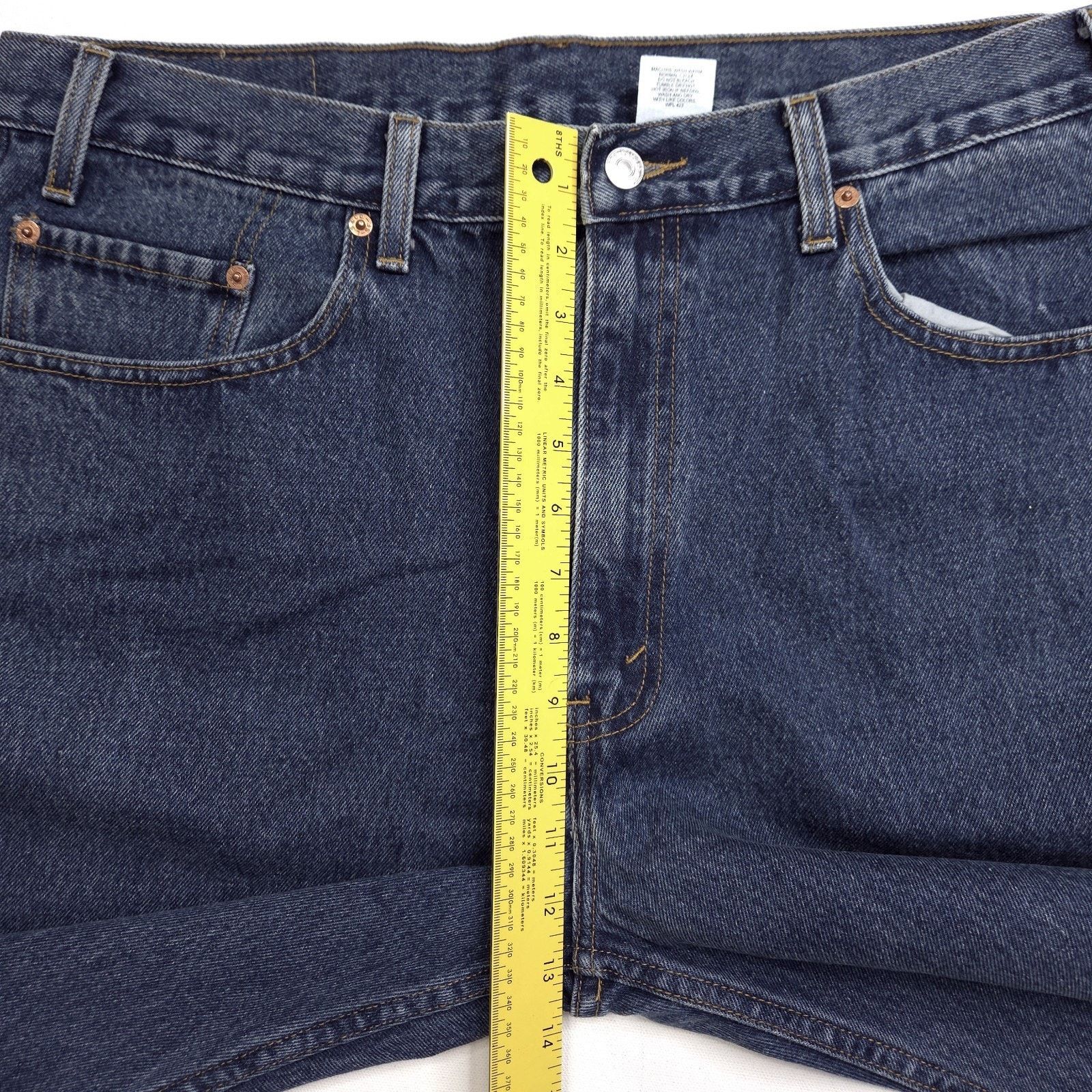 Levi's Vintage Levis 505 Jeans Mens 38x30 EUC Dark Blue Denim Retro Size US 38 / EU 54 - 5 Thumbnail