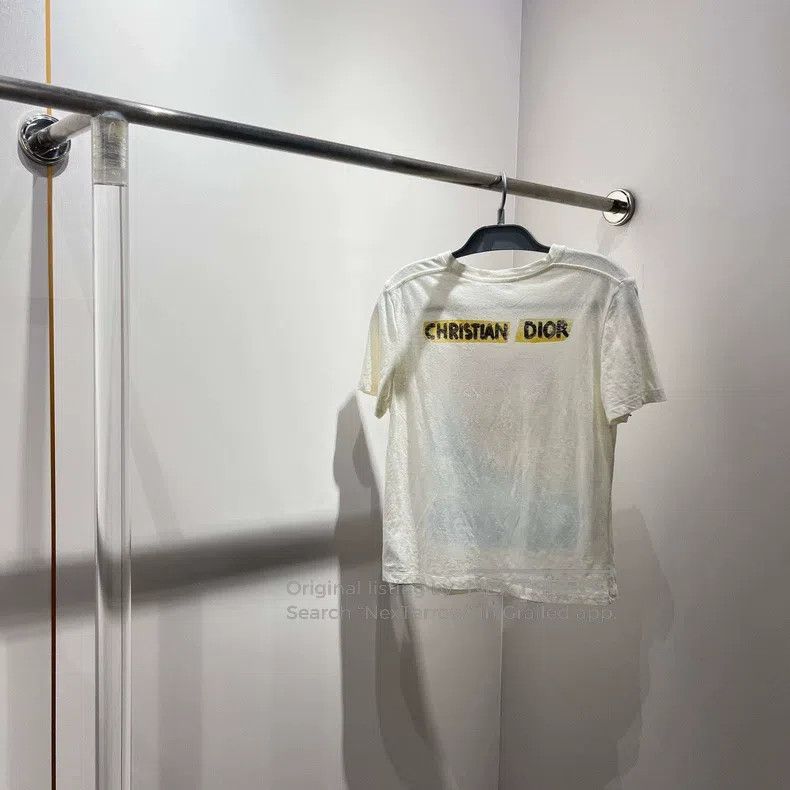 Dior Dior Slogon letter love print short sleeve Size M / US 6-8 / IT 42-44 - 2 Thumbnail