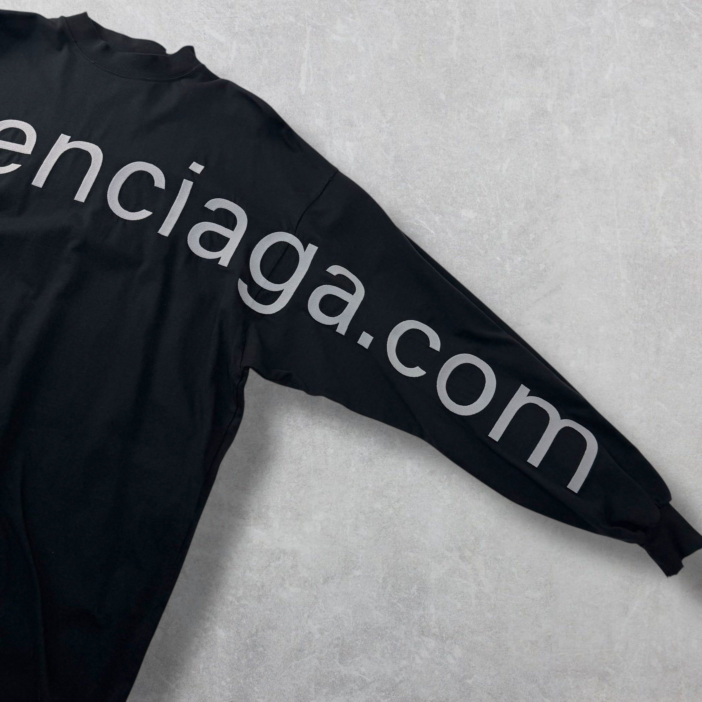 Balenciaga Balenciaga Bal.com Oversized L/S Tee 2 (XXL) Size US XXL / EU 58 / 5 - 4 Thumbnail