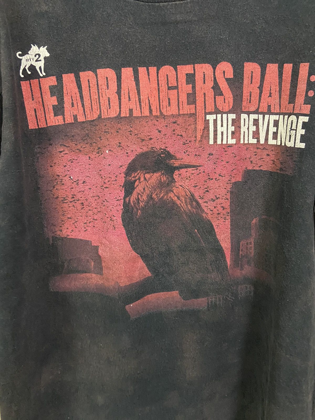 Mtv × Vintage Vintage faded MTV HEADBANGERS BALL The Revenge Tshirt Size US M / EU 48-50 / 2 - 2 Thumbnail