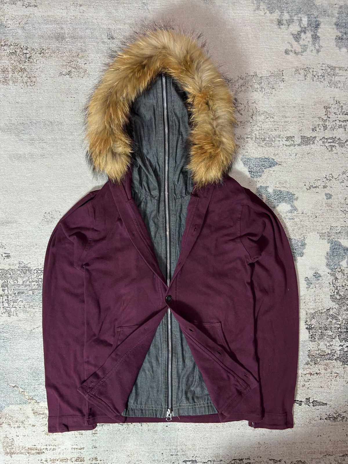 If Six Was Nine Double Layer Fur Hoodie Zipp Lgb ifsix Style Size US M / EU 48-50 / 2 - 4 Thumbnail