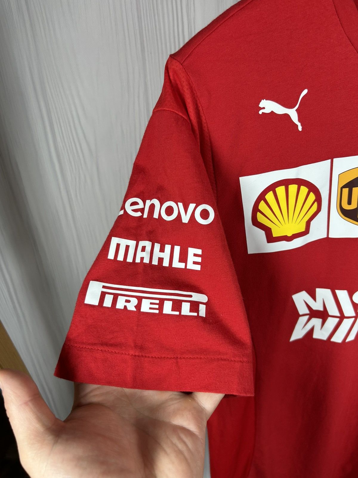 Ferrari × Puma Scuderia Ferrari Puma Mission Team F1 T-Shirt Size M Size US M / EU 48-50 / 2 - 5 Thumbnail