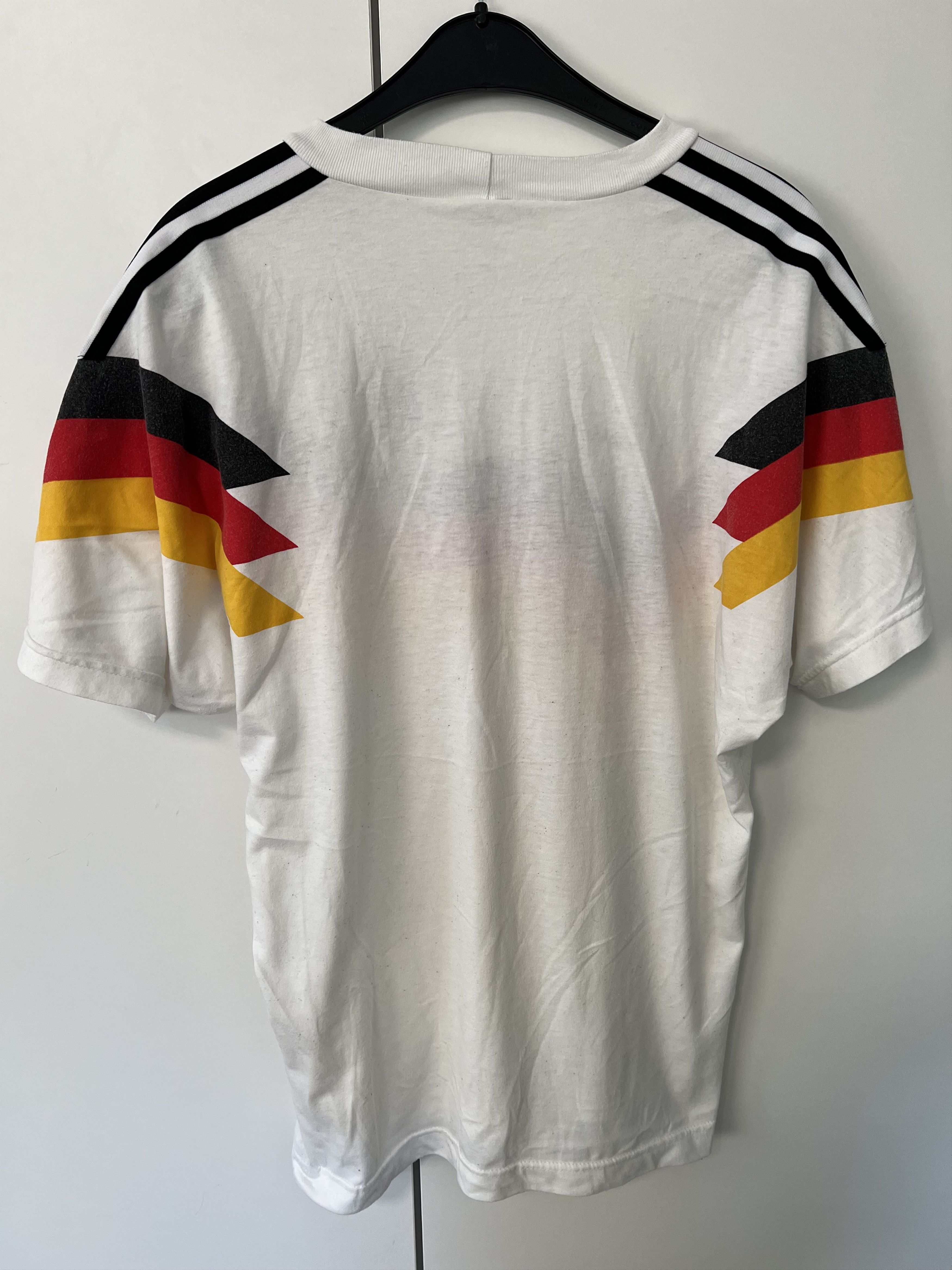Adidas GERMANY 1988-90 TRAINING HOME SHIRT FOOTBALL SOCCER JERSEY Size US M / EU 48-50 / 2 - 12 Thumbnail