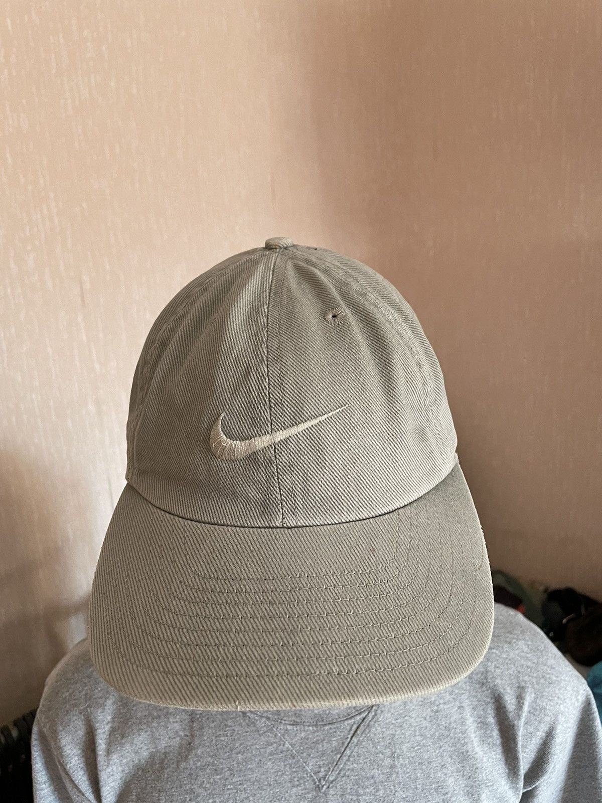 Nike × Vintage Vintage Nike Cap Swoosh Size ONE SIZE - 2 Thumbnail