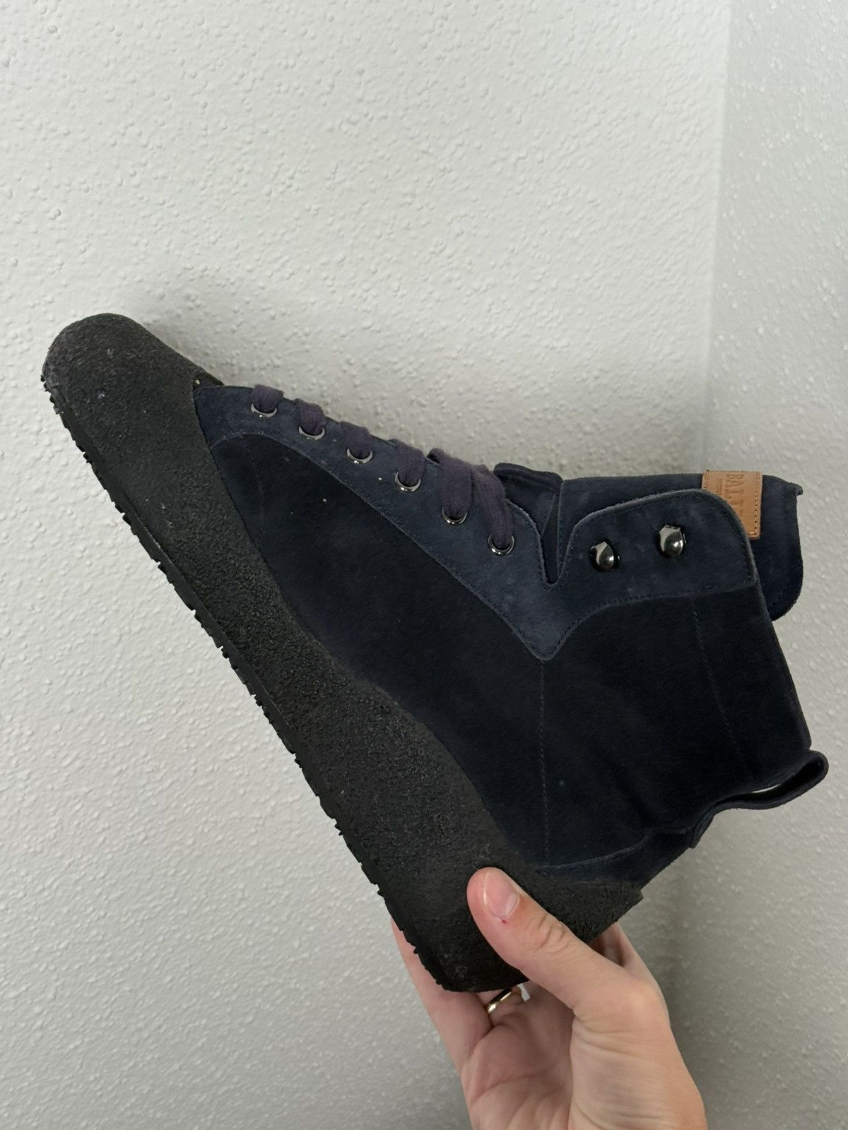 Bally BALLY Men's Suede Ankle Boots Ellon Fur Size US 8 / EU 41 - 6 Thumbnail