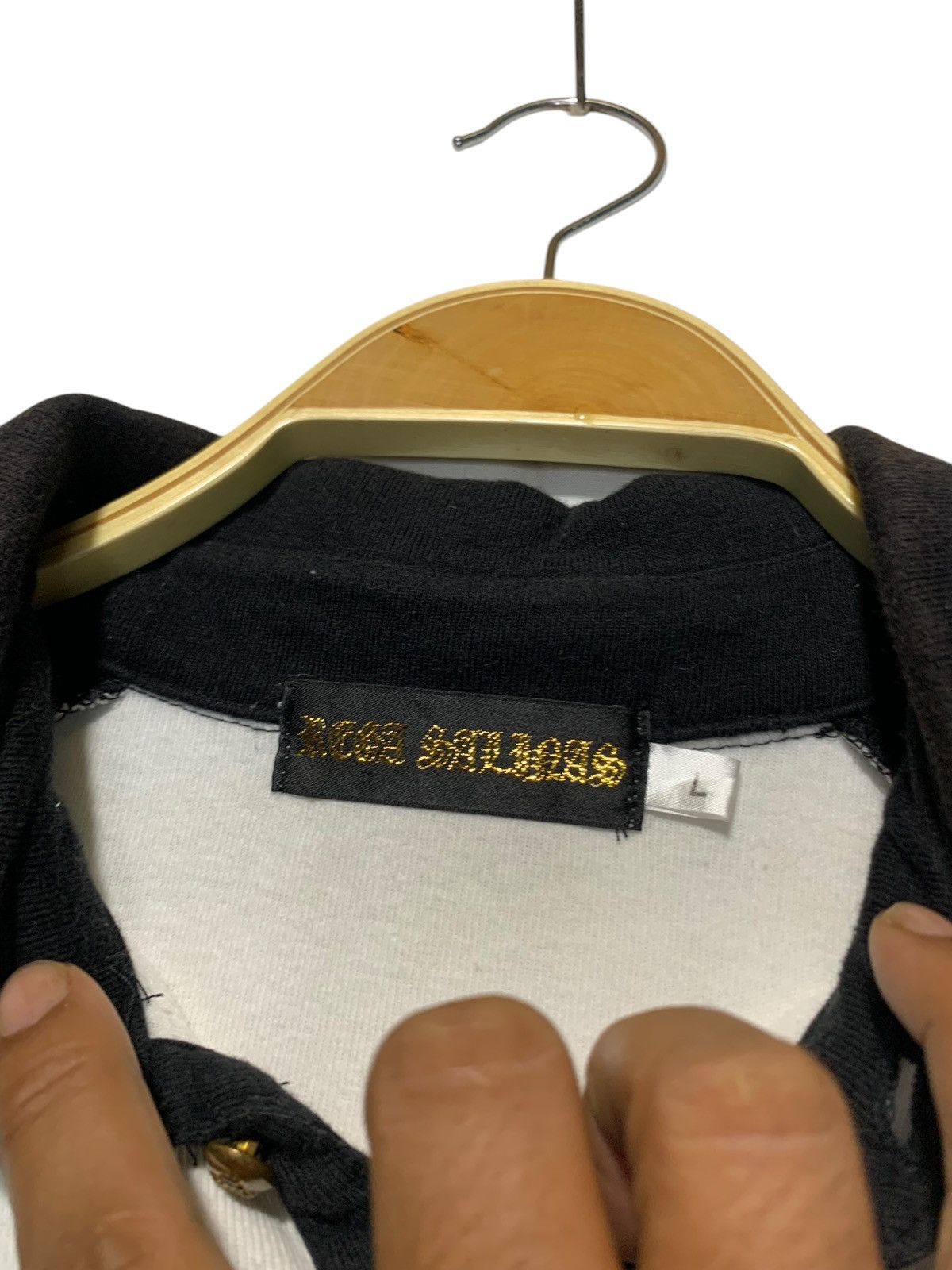 Tornado Mart REGASALINAS FUCK THE ROW WORLD POEM EMBROIDERY PUNK POLOS Size US S / EU 44-46 / 1 - 10 Thumbnail