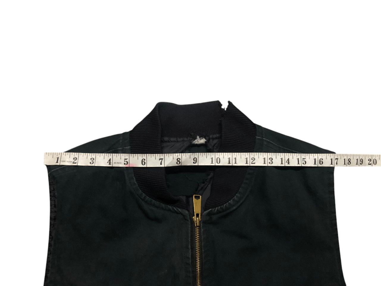 Carhartt Carhartt Quilted Dark Green Vest Faded Distressed Size US L / EU 52-54 / 3 - 19 Thumbnail