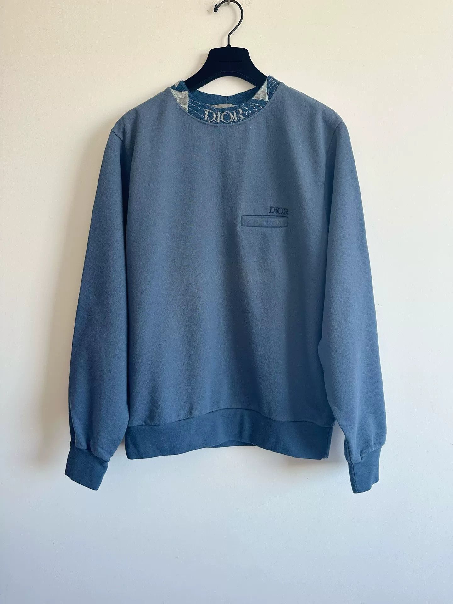 Dior Dior Artist Collaboration Embroidered Logo Sweatshirt Size US XL / EU 56 / 4 - 1 Thumbnail
