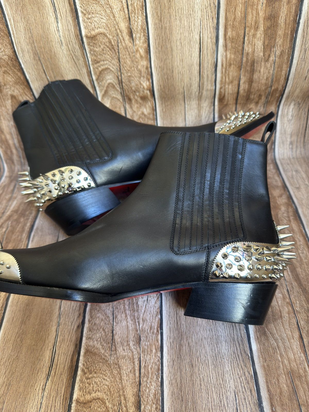 Christian Louboutin Cheliviss meteor Boots Size US 9 / EU 42 - 13 Thumbnail