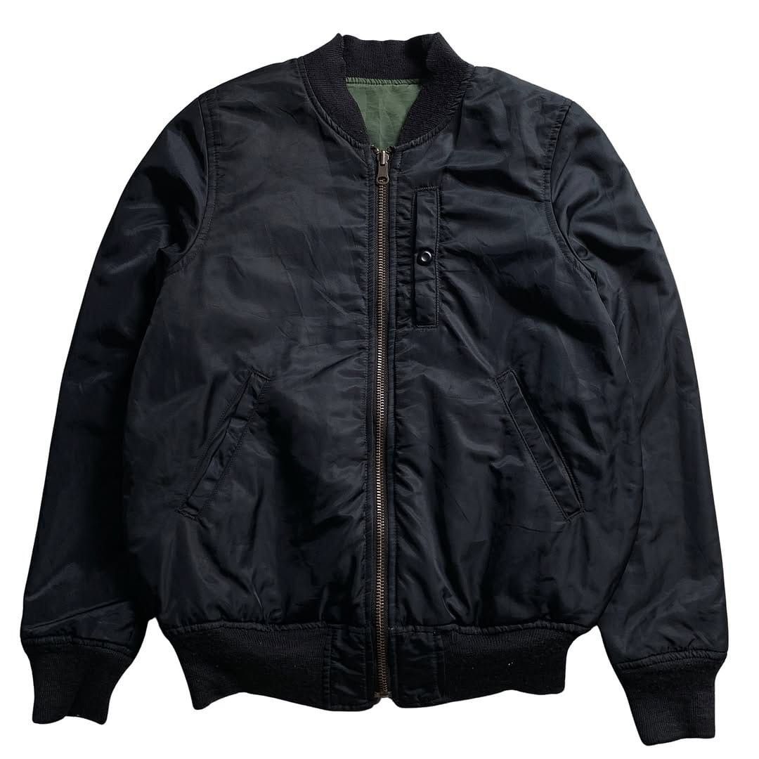 Japanese Brand Sly military reversible bomber jacket Size US S / EU 44-46 / 1 - 2 Thumbnail