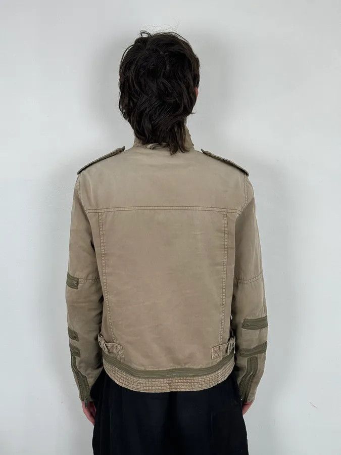 Marc Jacobs Marc Jacobs Khaki Multi Zip Avant-Garde Jacket Size US M / EU 48-50 / 2 - 2 Thumbnail
