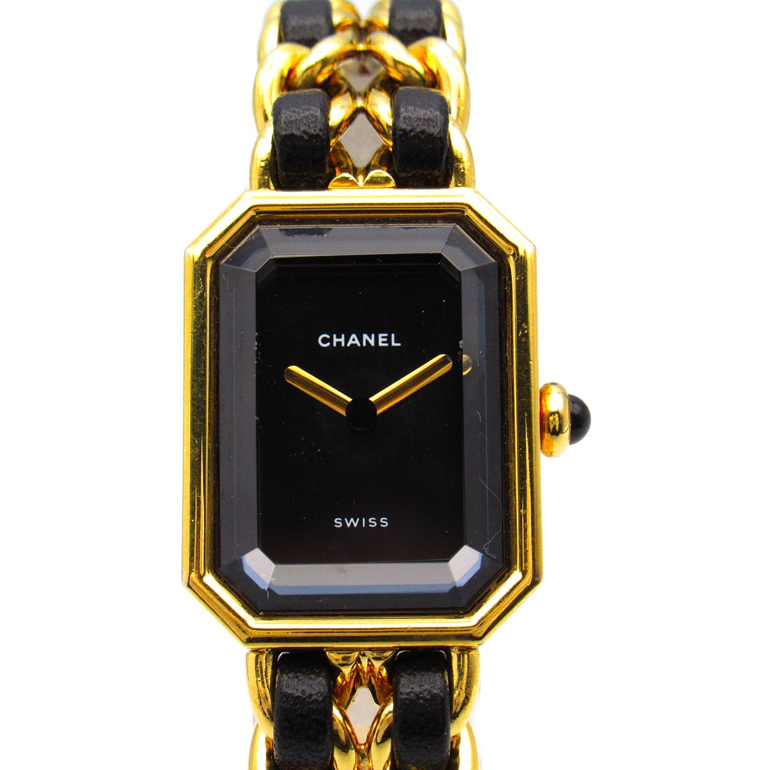 Chanel Chanel Premier L Women Watch Quartz Gp (Gold Plated) Leather Belt Black Size ONE SIZE - 1 Thumbnail