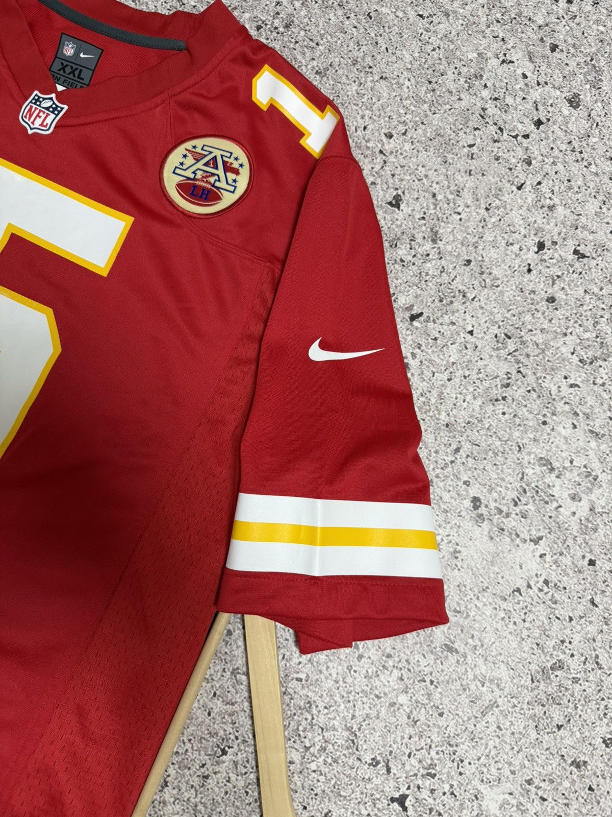 NFL × Vintage Mahomes Kansas City Chiefs Super Bowl LIV NFL Jersey Nike Size US XXL / EU 58 / 5 - 12 Thumbnail