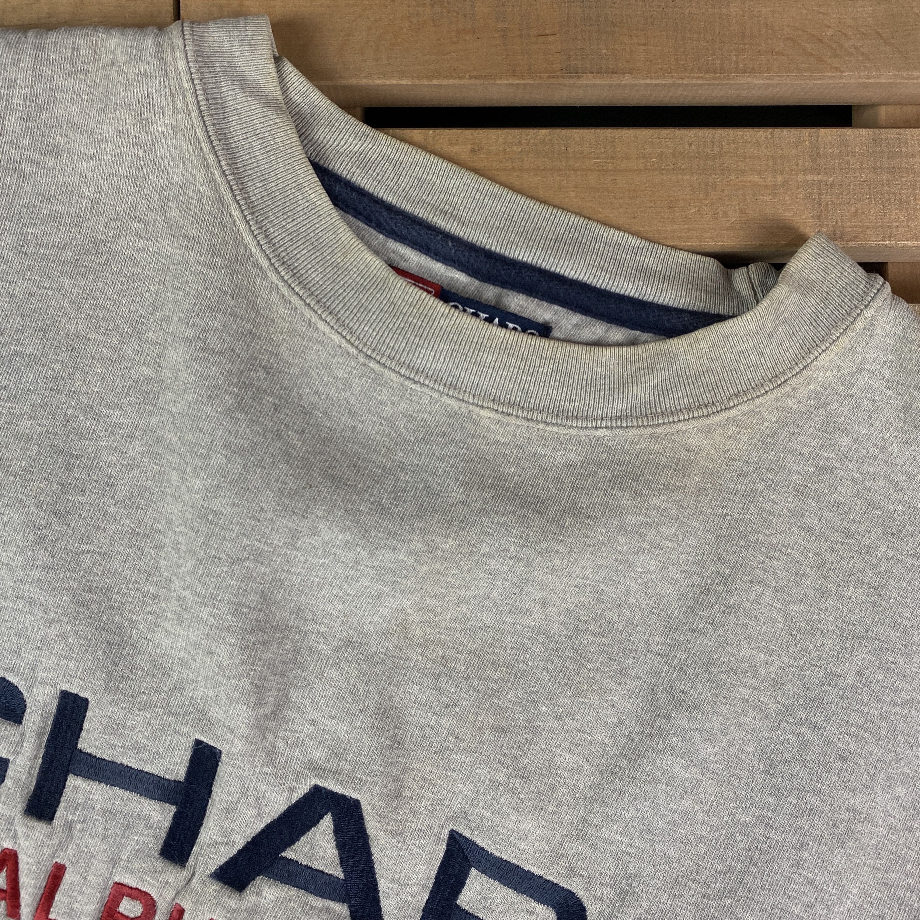 Chaps Ralph Lauren × Ralph Lauren × Vintage Mens Sweatshirt Chaps Ralph Lauren Vintage Big Print Size L Size US L / EU 52-54 / 3 - 4 Thumbnail