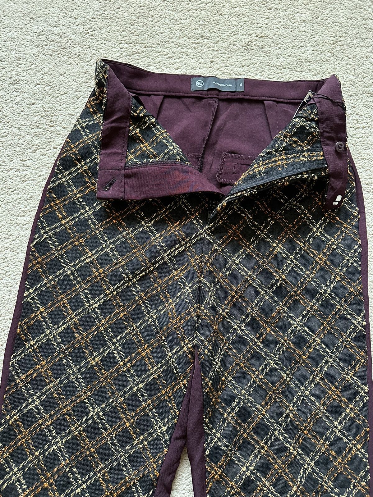 GU × Undercover Undercover Jun Takahashi Tweed Knitted Hybrid Pant Size US 28 / EU 44 - 3 Thumbnail