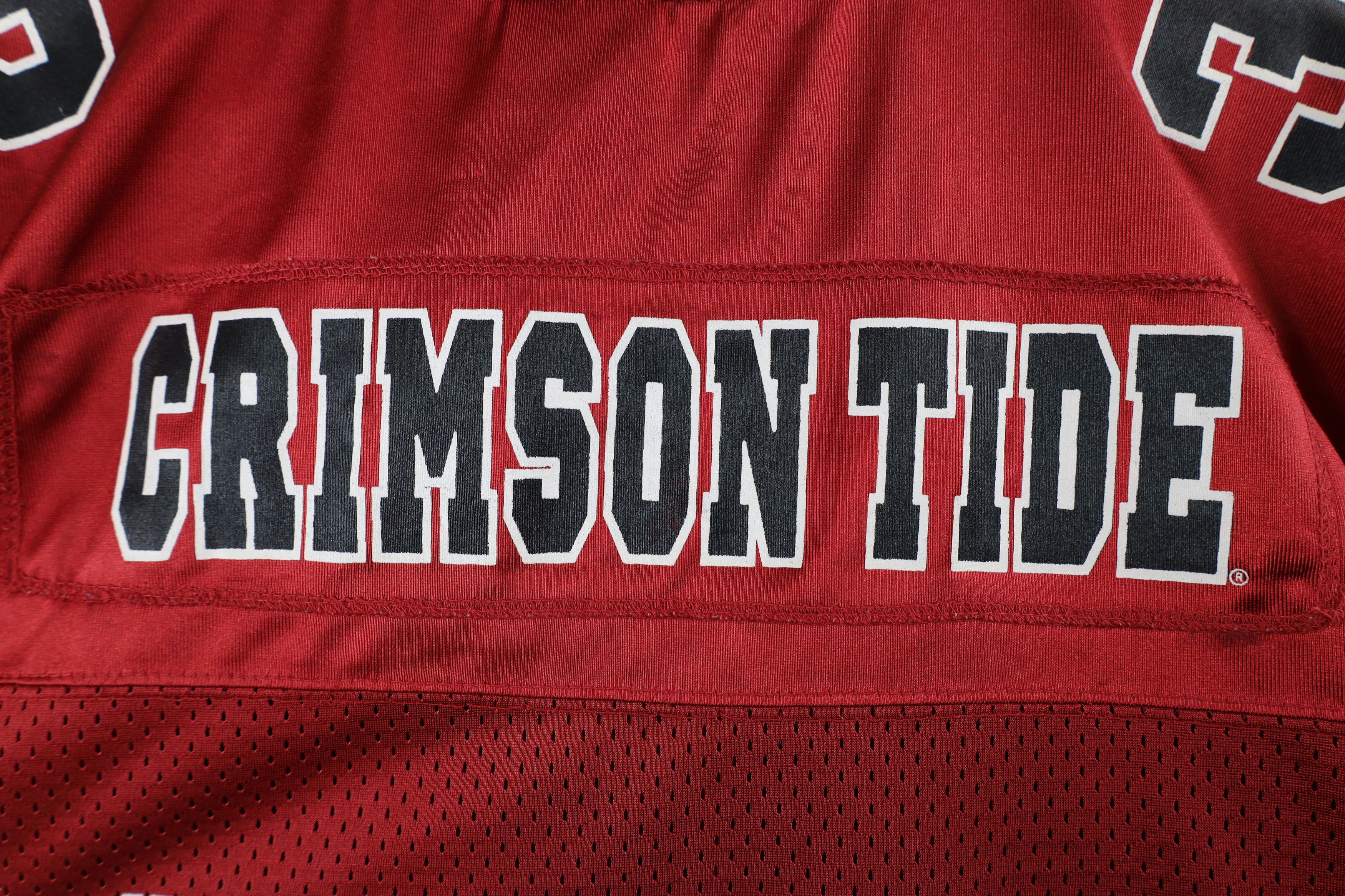 Vintage Vintage University of Alabama Football Jersey Red Polyester Size US XL / EU 56 / 4 - 12 Thumbnail