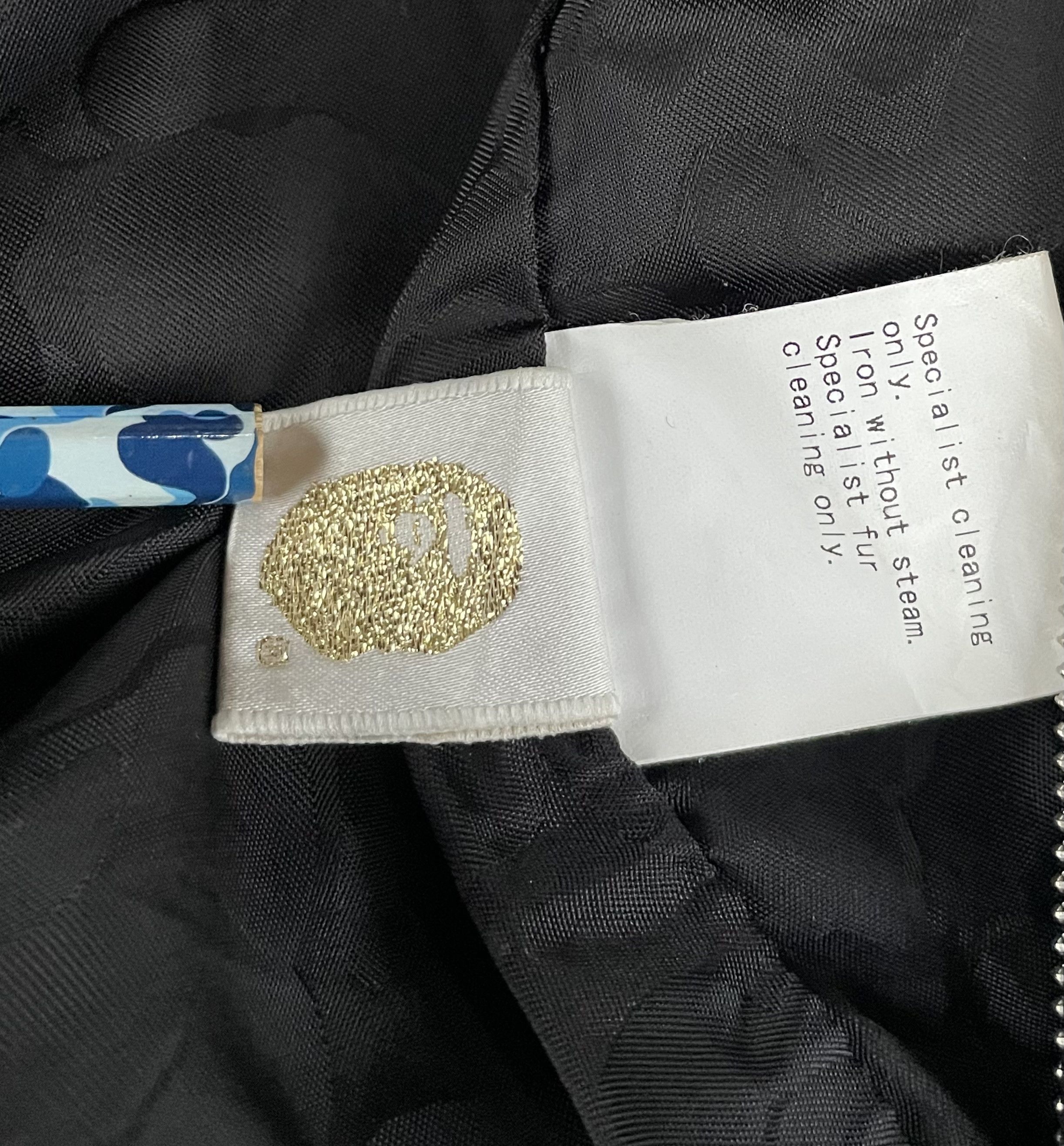 Bape 2008 Bape Shark Leather Hoodie Size US XL / EU 56 / 4 - 15 Thumbnail