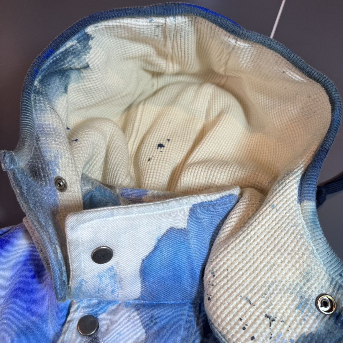 Greg Lauren Greg Lauren Blue GL painted retro puffy jacket FW19 Size US M / EU 48-50 / 2 - 22 Thumbnail