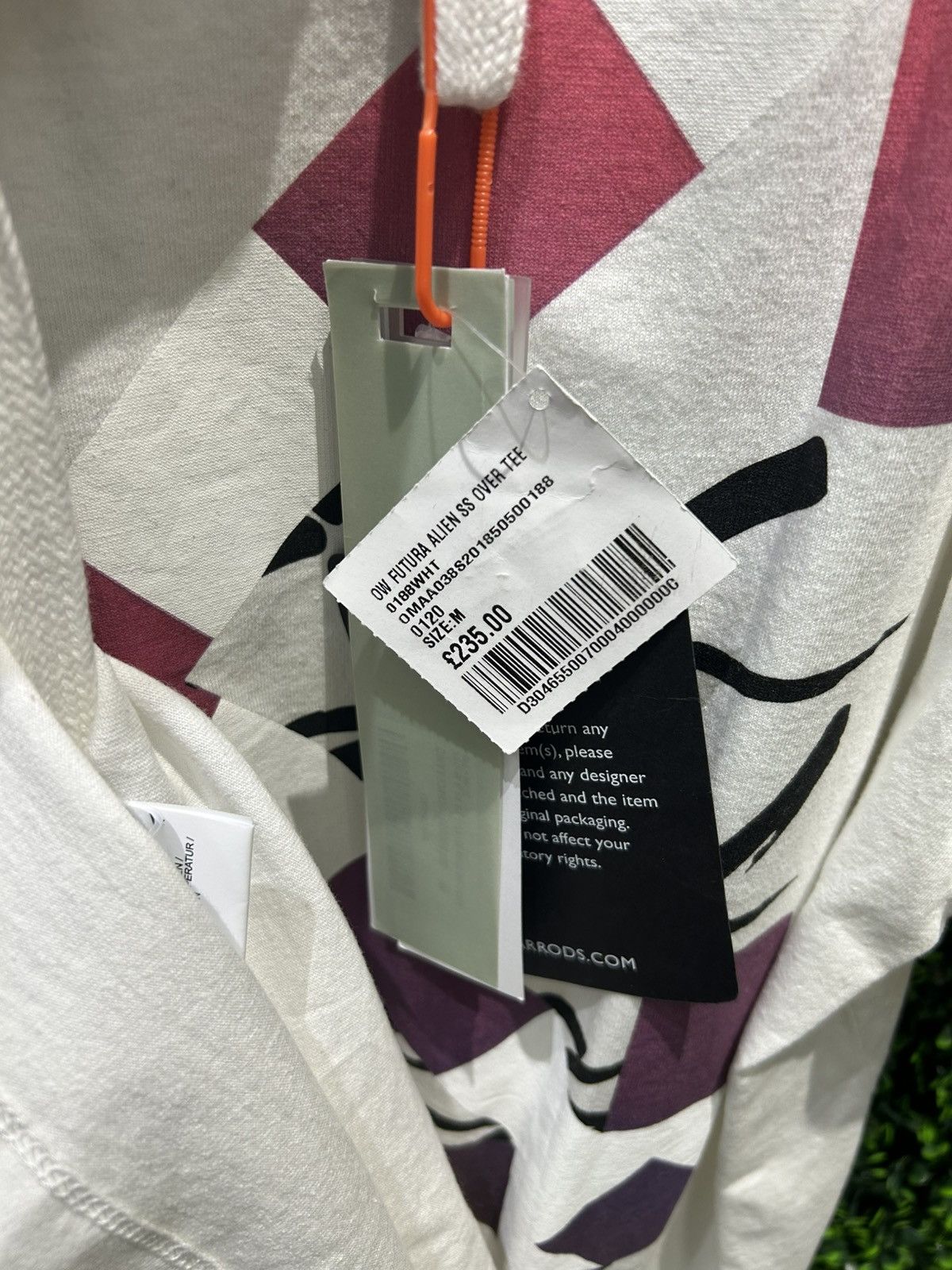 Futura × Off-White Off-White x Futura Alien Print T-Shirt Size US M / EU 48-50 / 2 - 4 Thumbnail