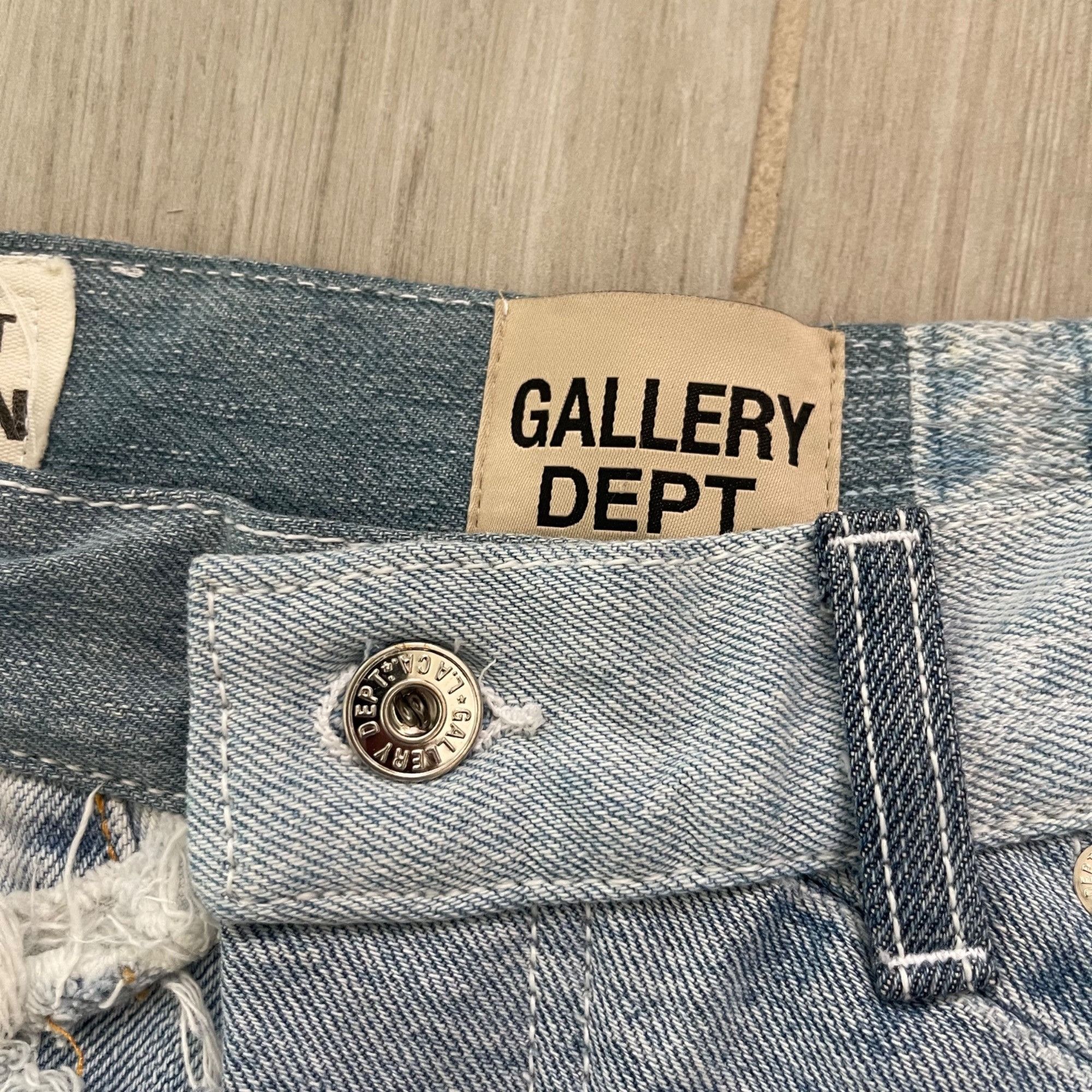 Gallery Dept. NEW GALLERY DEPT. LOGAN RECYCLED DENIM JEANS SZ 32 32x32 Size US 32 / EU 48 - 16 Thumbnail