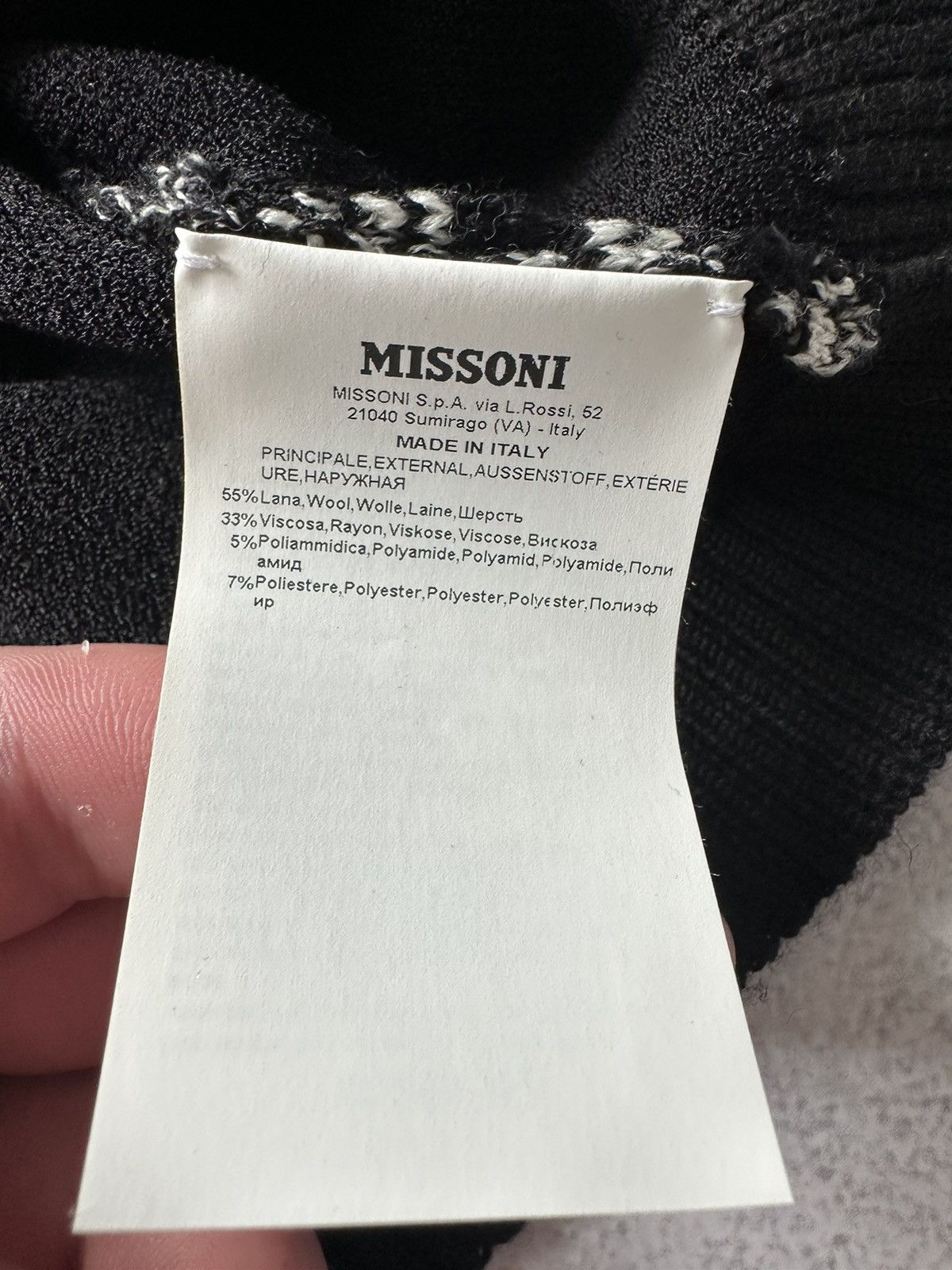 Missoni Missoni Space-Dyed Wool-Blend Hoodie Women size 42 Size M / US 6-8 / IT 42-44 - 9 Thumbnail