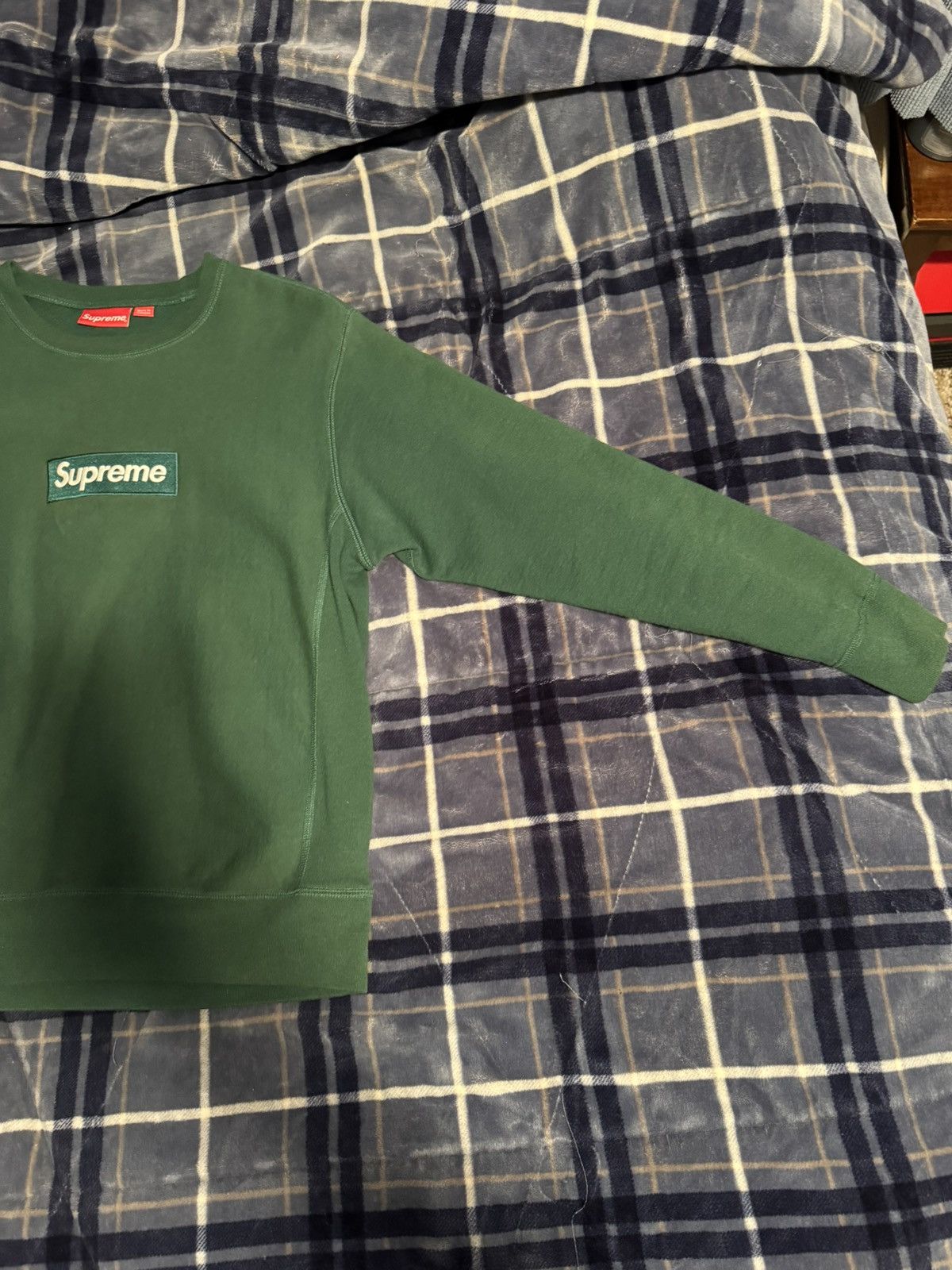 Supreme Supreme Box Logo Crewneck (FW18) Size US M / EU 48-50 / 2 - 3 Thumbnail