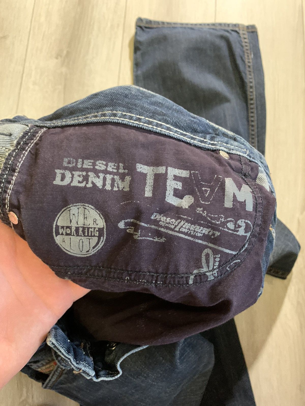 Diesel 🌊Mens Vintage Diesel Jeans Denim Pants Size US 36 / EU 52 - 15 Thumbnail