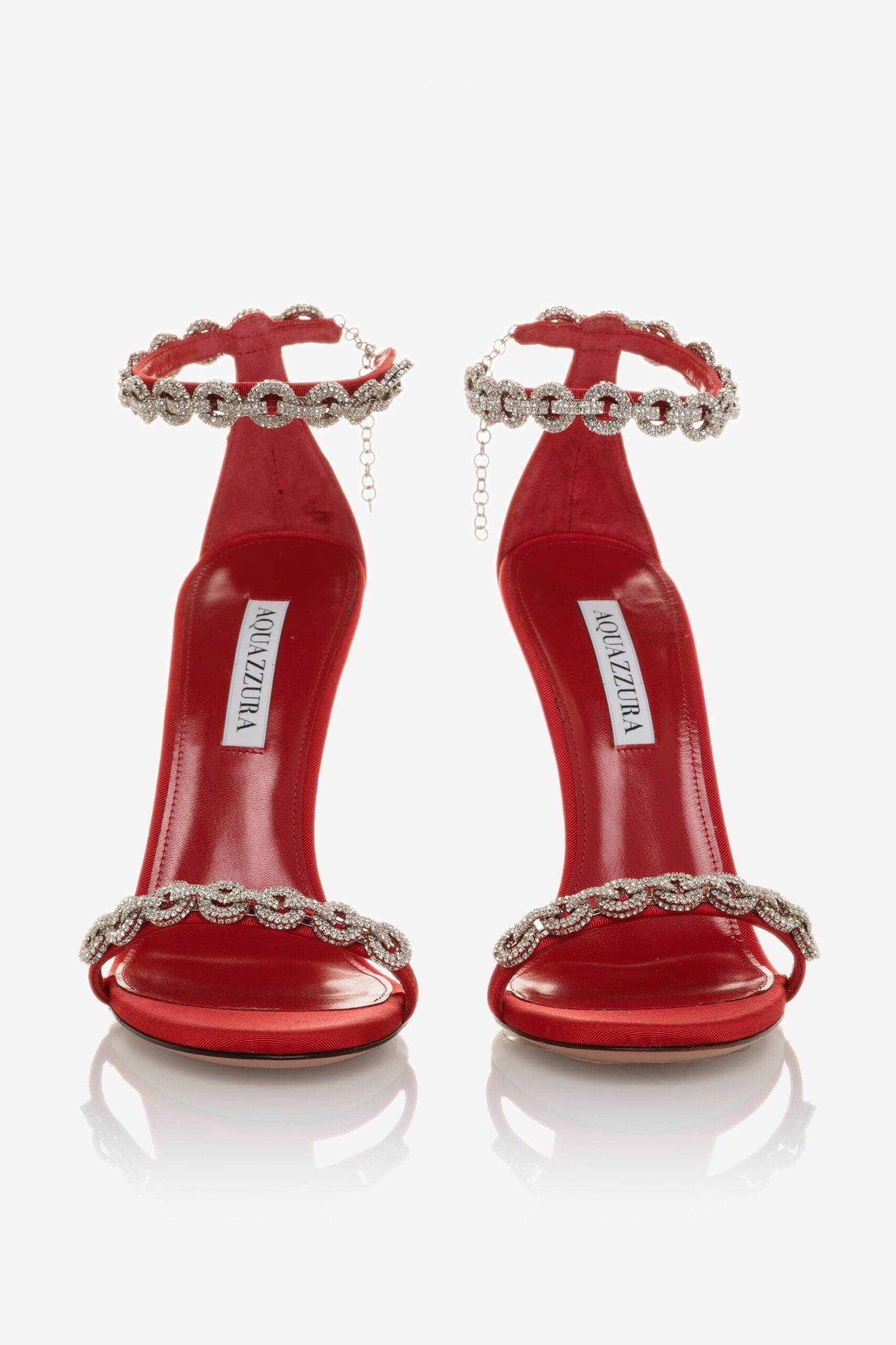 Aquazzura o1srvl11e1024 Heel in Red Size US 9 / IT 39 - 2 Thumbnail