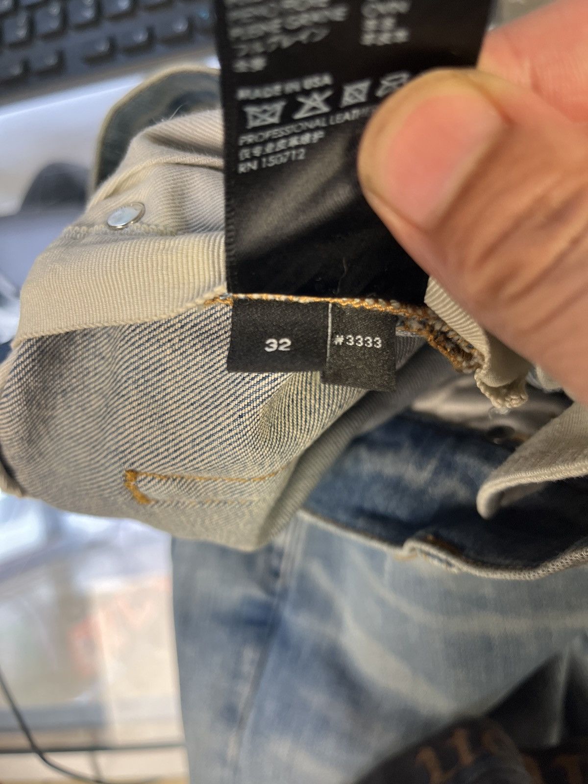Amiri Amiri Blue Jean size 32 Size US 32 / EU 48 - 3 Thumbnail