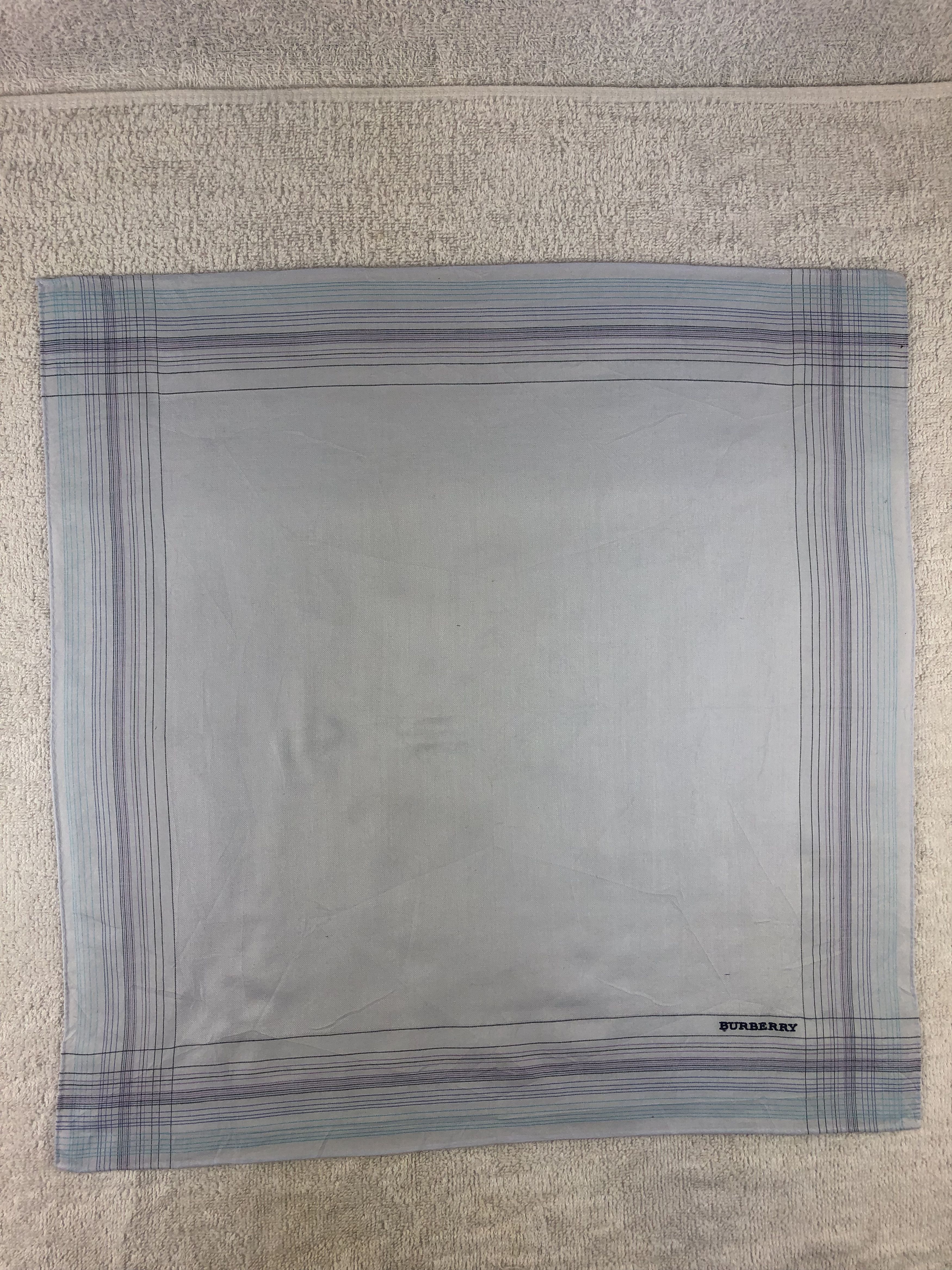Burberry × Vintage Burberry Handkerchief / Bandana / Neckerchief Size ONE SIZE - 3 Thumbnail