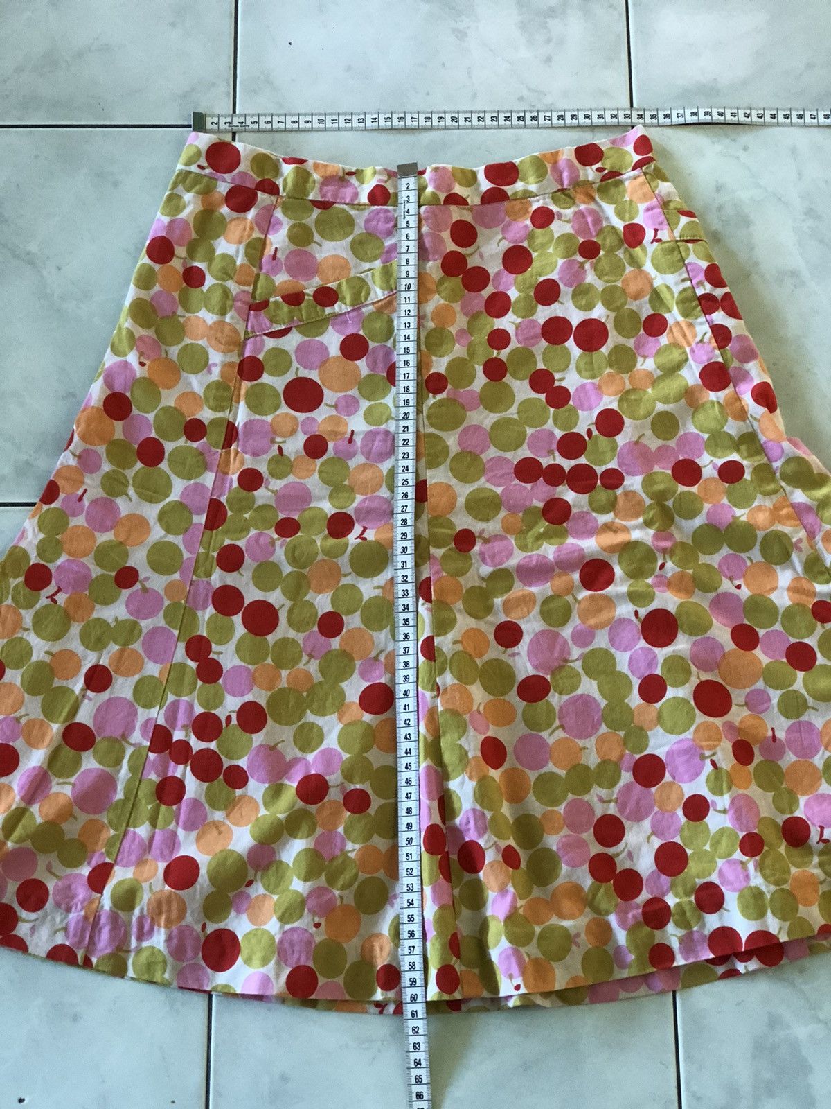 Marc Jacobs A Line Polka Cherry Summer Vibes by Marc Jacobs Size 27" / US 4 / IT 40 - 23 Thumbnail