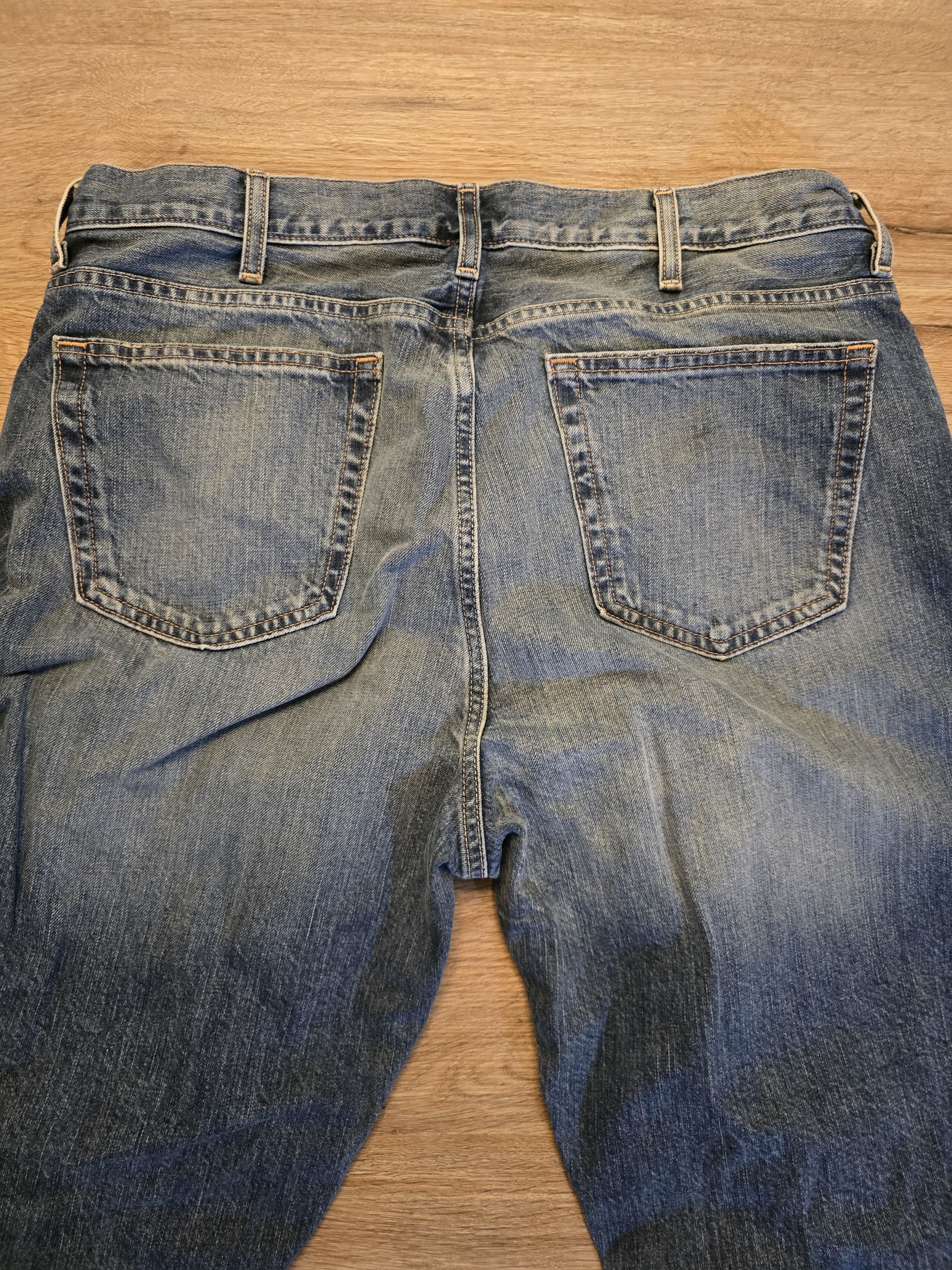 Daniel Cremieux Cremieux Jeans Mens 36x32 Blue Light Washed Relaxed Size US 36 / EU 52 - 7 Thumbnail