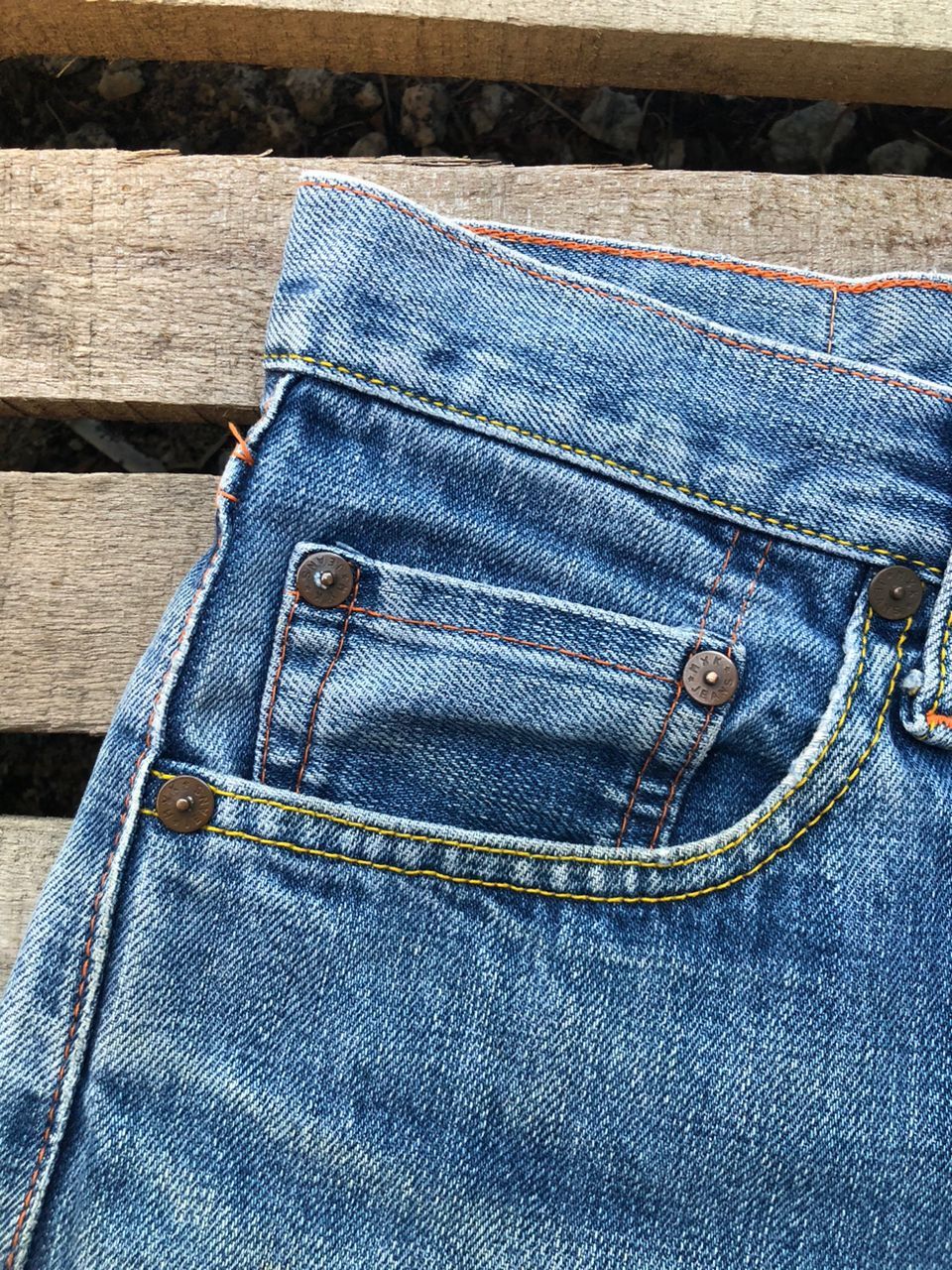 Japanese Brand Yen Jeans Lot 115 Selvedge Denim Jeans W30 L32 Size US 30 / EU 46 - 10 Thumbnail