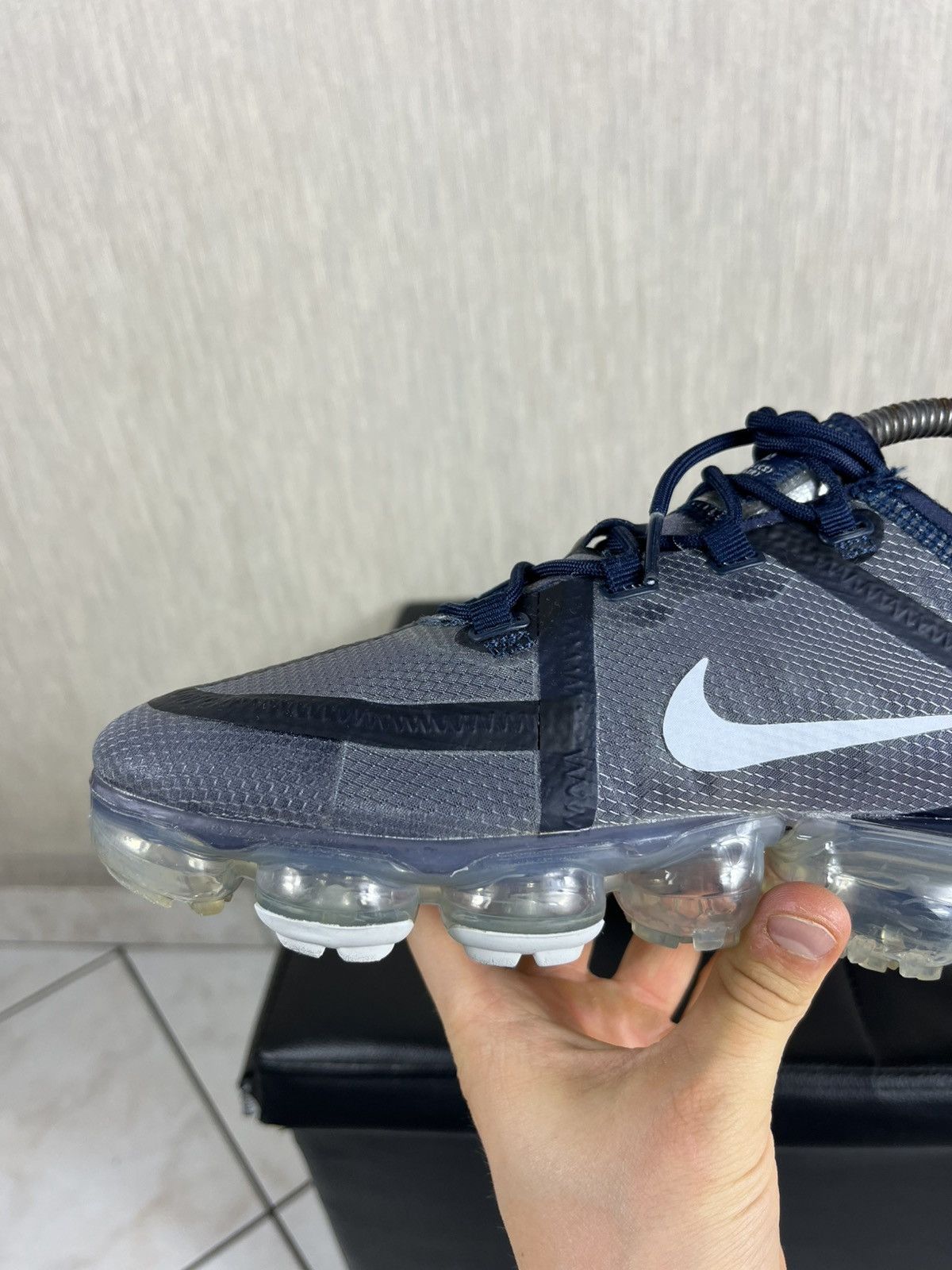 Nike Nike air vapormax 2019 obsidian pure platinum sneakers shoes Size US 7 / EU 40 - 8 Thumbnail