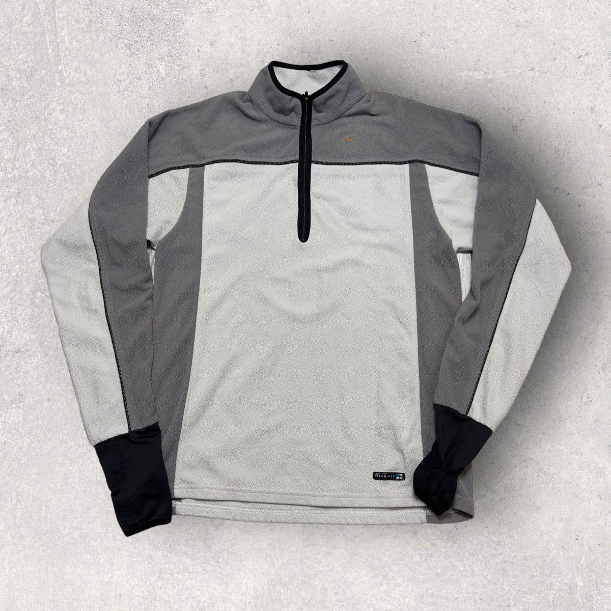 Nike × Vintage Vintage Nike fleece sweatshirt Size US L / EU 52-54 / 3 - 1 Thumbnail