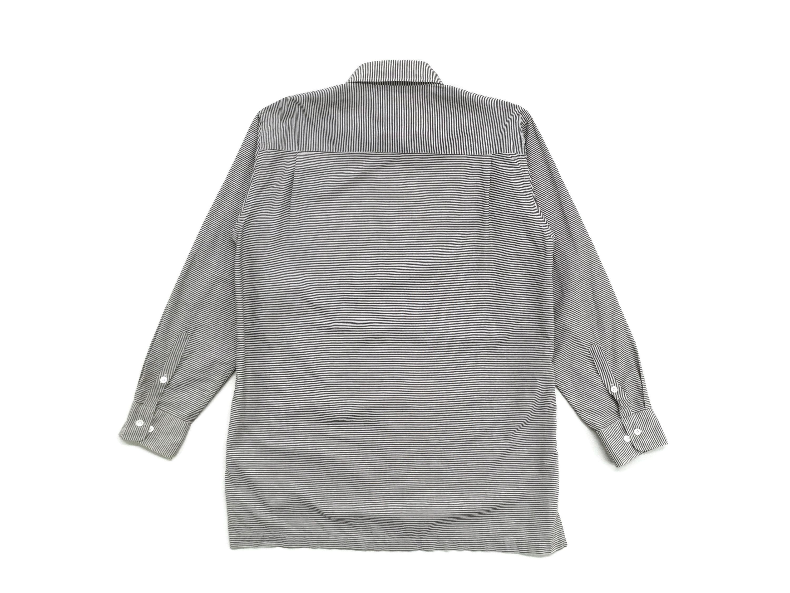 Karl Lagerfeld Lagerfeld Homme Pinstripe Button Down Shirt Size US L / EU 52-54 / 3 - 2 Thumbnail