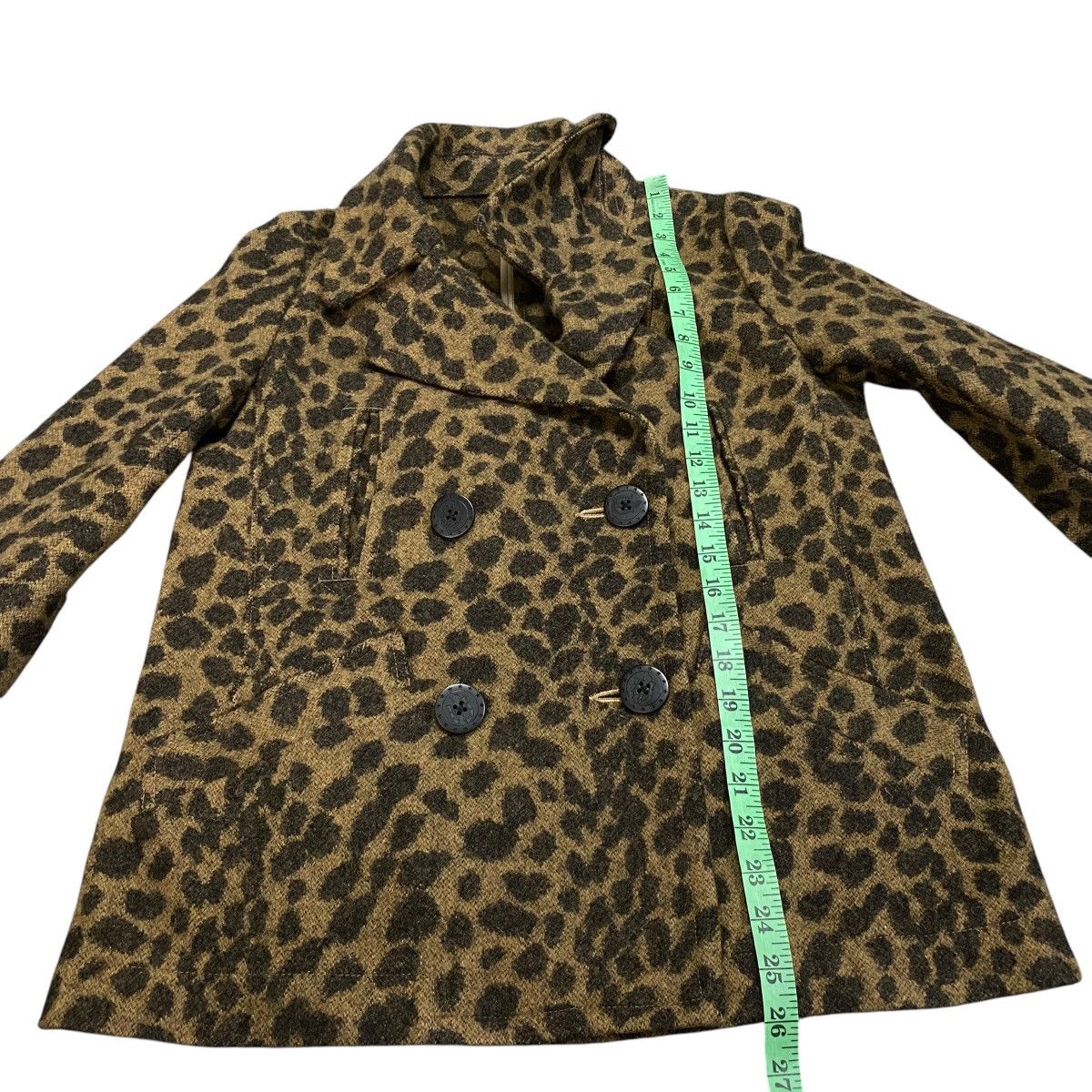 Hysteric Glamour × Vintage Vintage Hysteric Glamour Leopard Double Breasted Wool Jacket Size US M / EU 48-50 / 2 - 16 Thumbnail