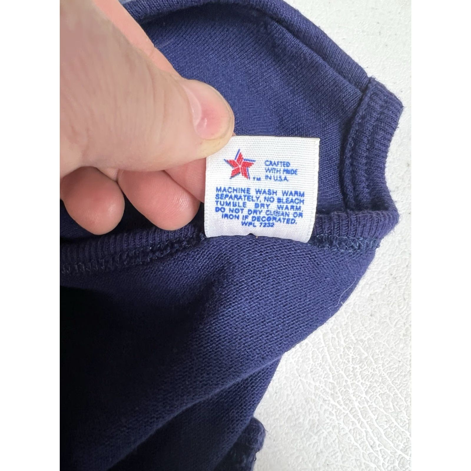 Jerzees VINTAGE Jerzees By Russell Long Sleeve Henley Blue Snap Shirt USA Men’s M Size US M / EU 48-50 / 2 - 5 Thumbnail