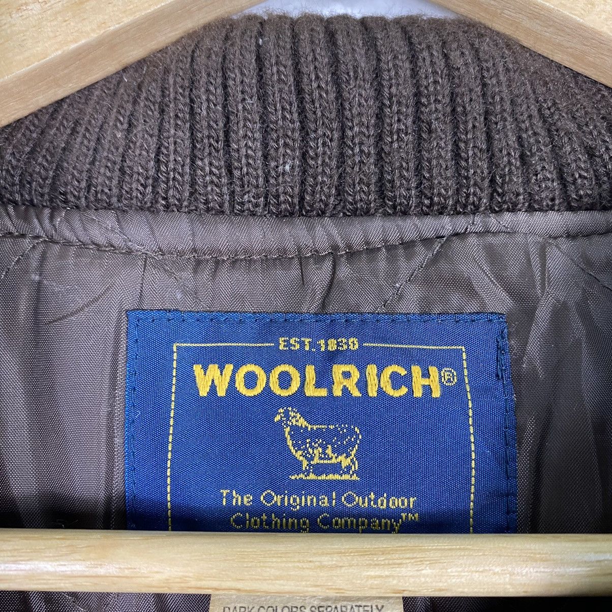 Japanese Brand × Woolrich Woolen Mills Vintage Woolrich John Rich & Bros Zipper Jacket Size US L / EU 52-54 / 3 - 11 Thumbnail